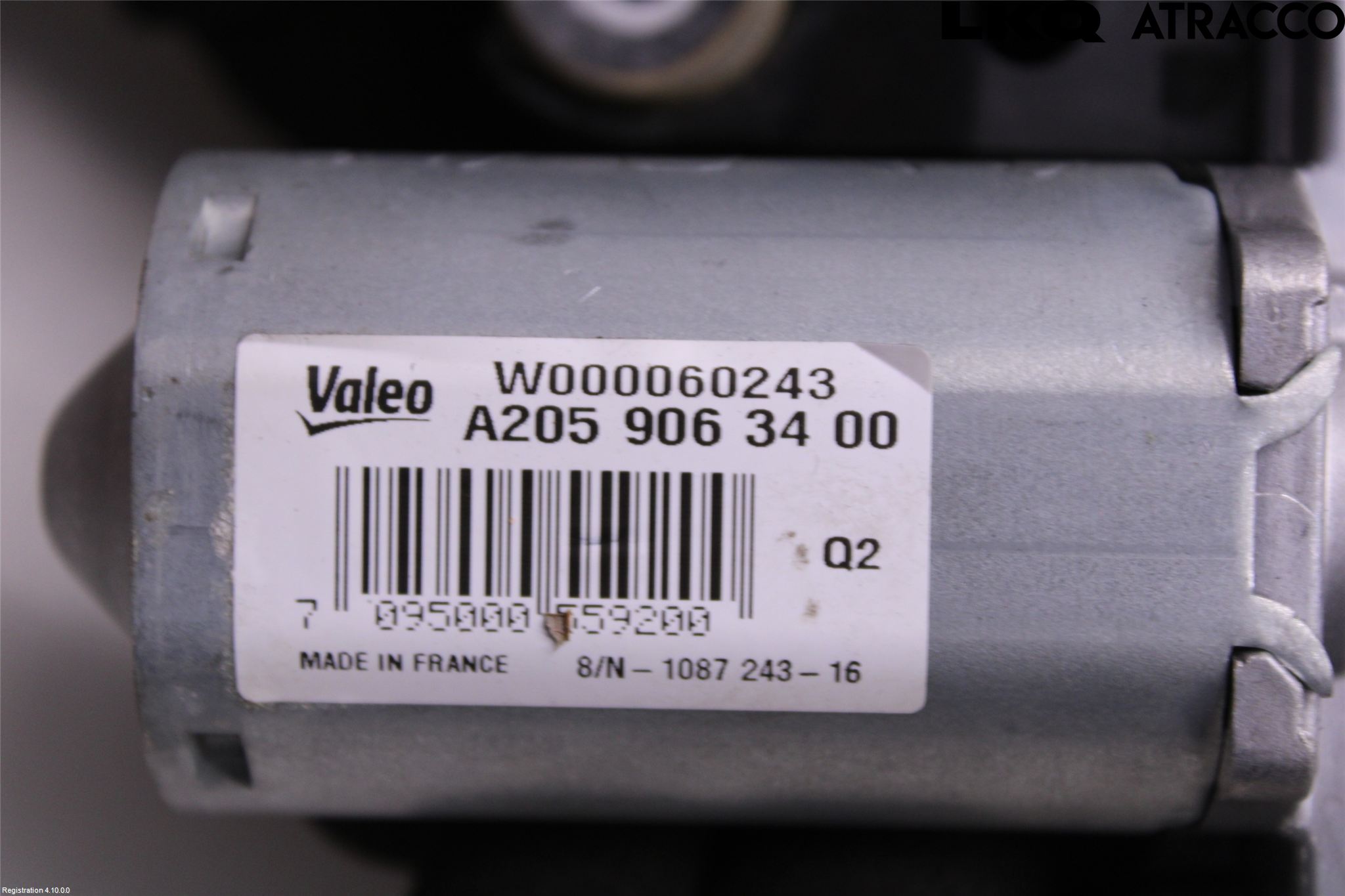 Mercedes-Benz MB C-KLASS (W205) 14-21 Torkarmotor Baklucka