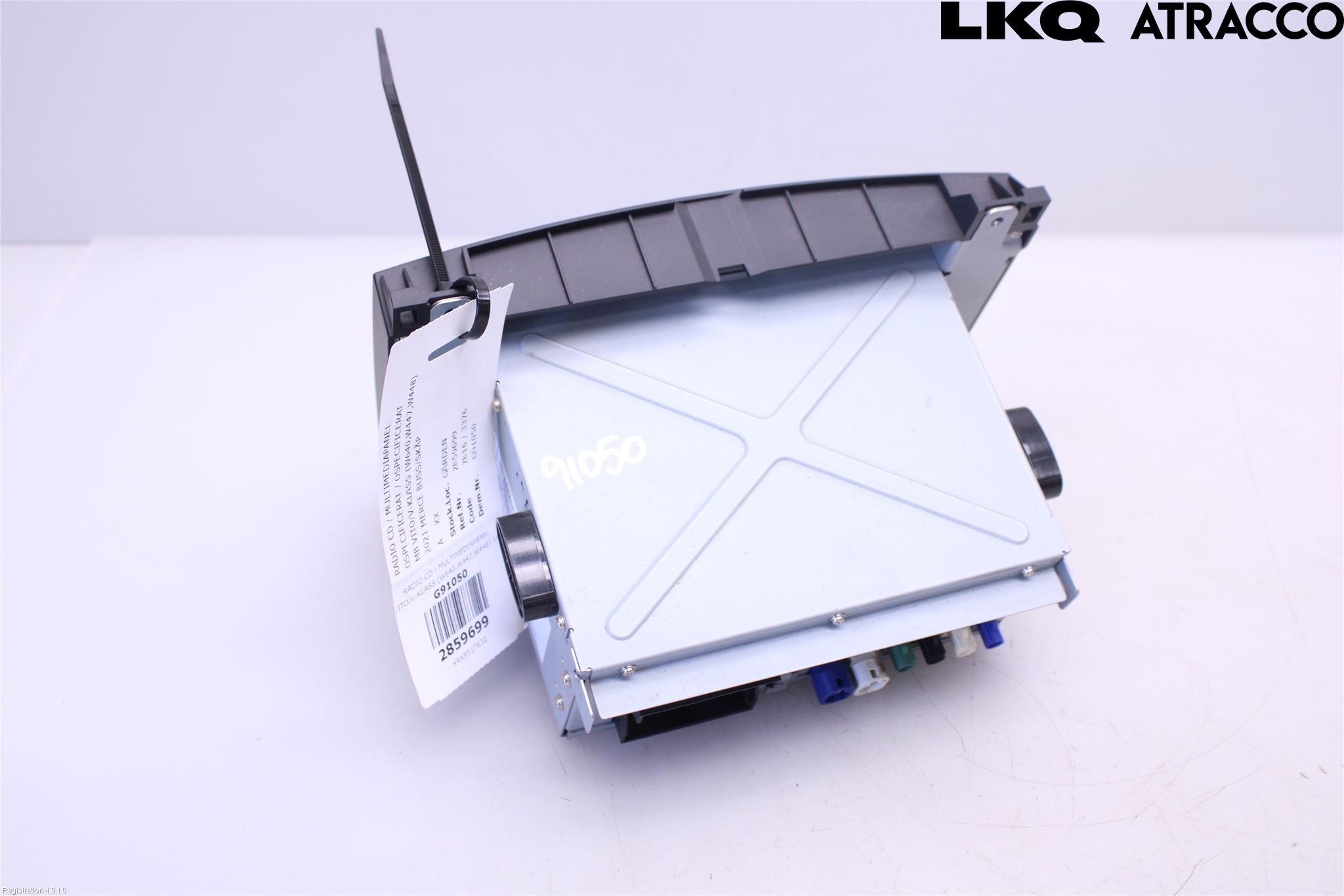 Mercedes-Benz MB VITO/V-KLASS (W640,W447,W448) 14- Cd Radio - Multimediapanel