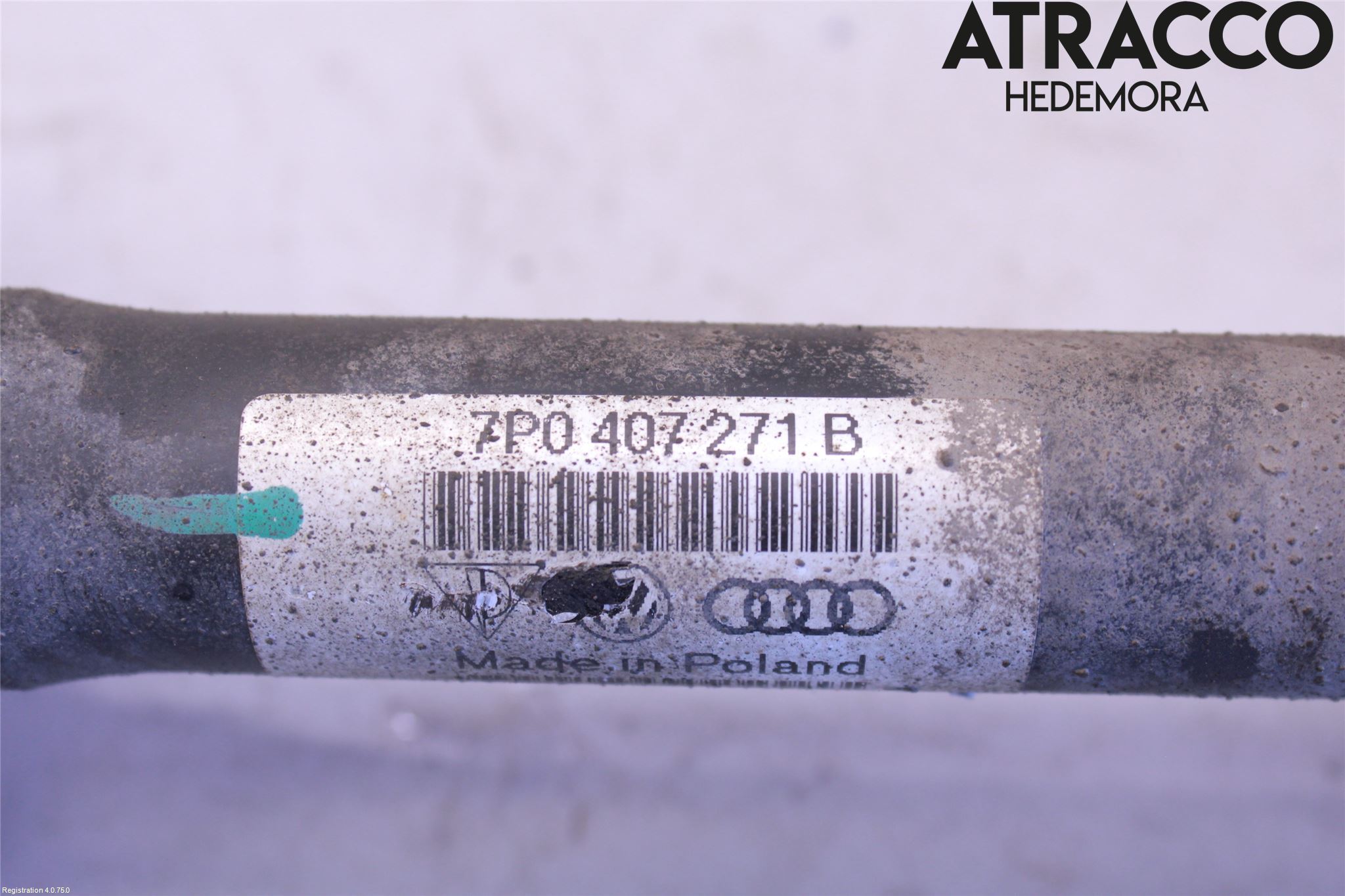 Audi Q7/SQ7 Drivaxel Fram Höger