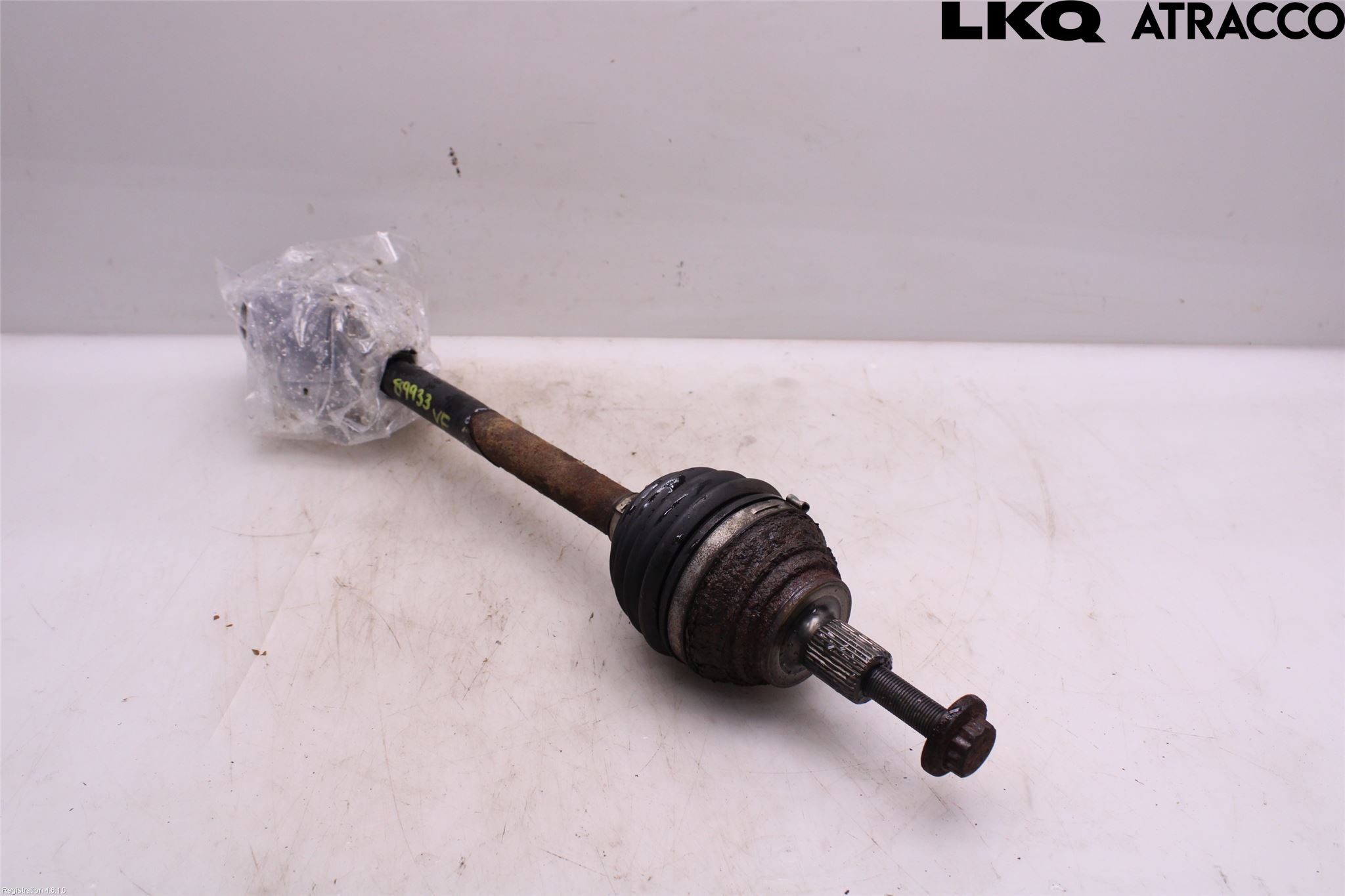 Volkswagen VW GOLF VI 09-13 Drivaxel Fram Vänster