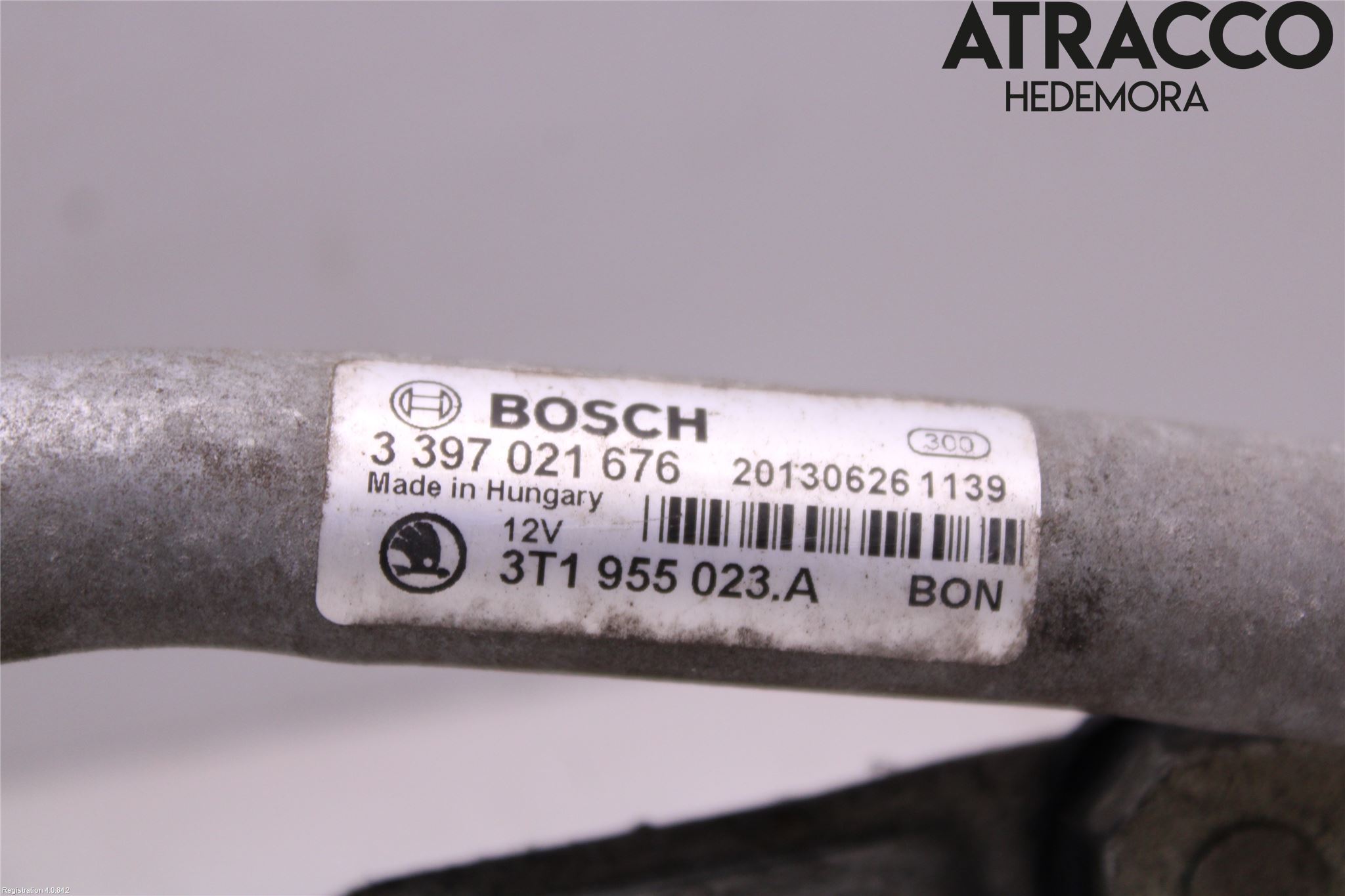 Skoda SUPERB 09-15 Torkarmekanism Vindruta