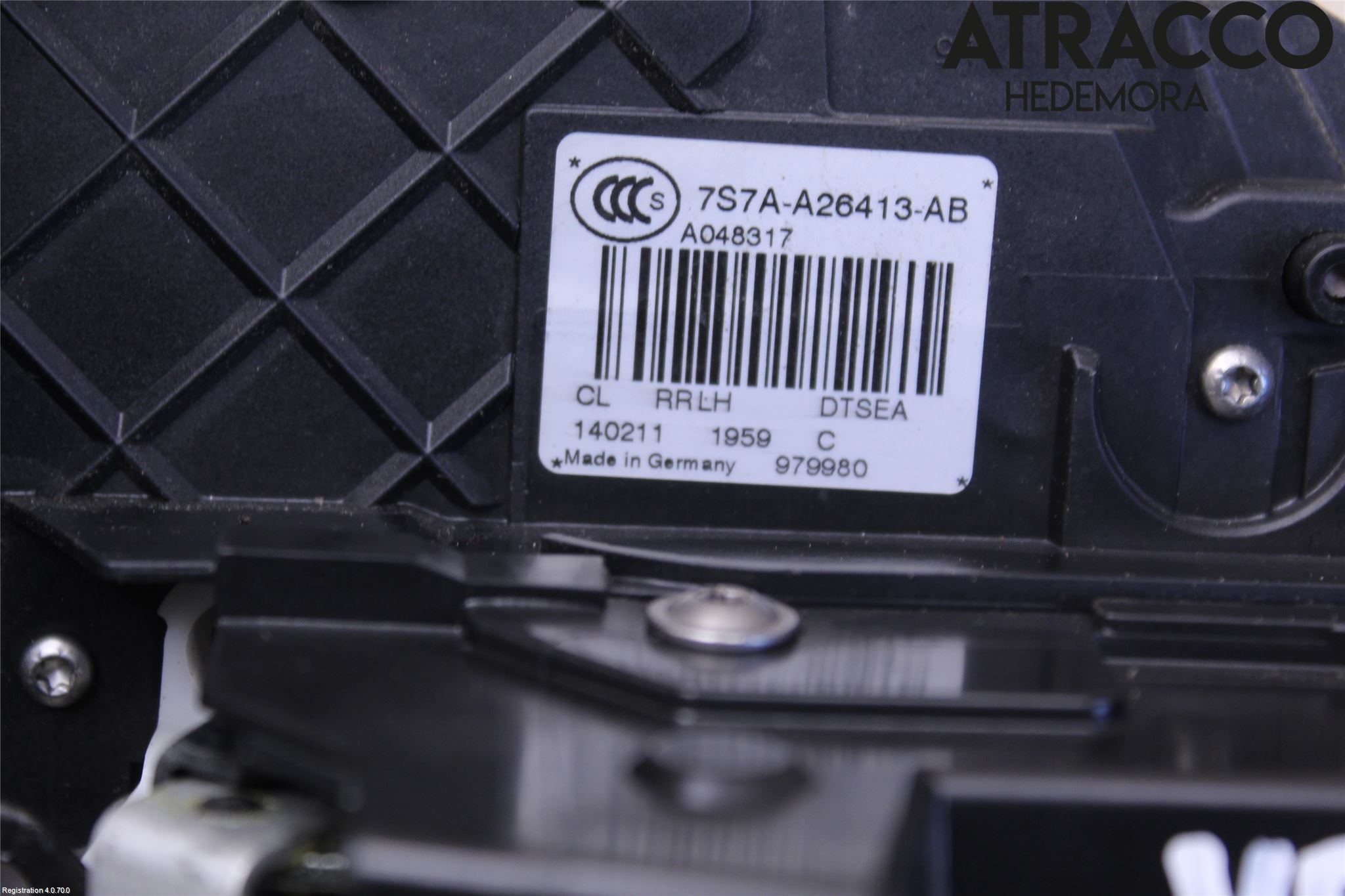 Ford MONDEO 07-15 Låskista-Dörrlås