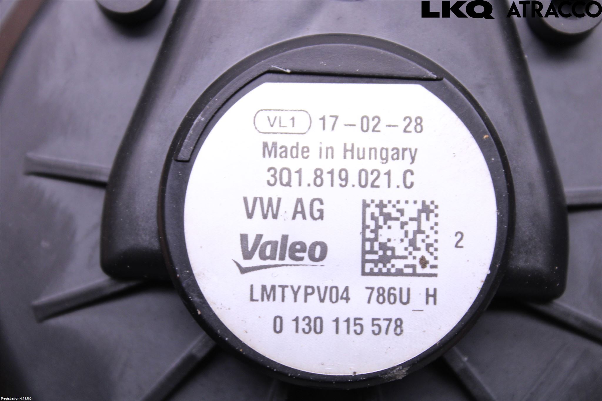 Volkswagen VW TIGUAN 16-24 Ac Värmefläkt