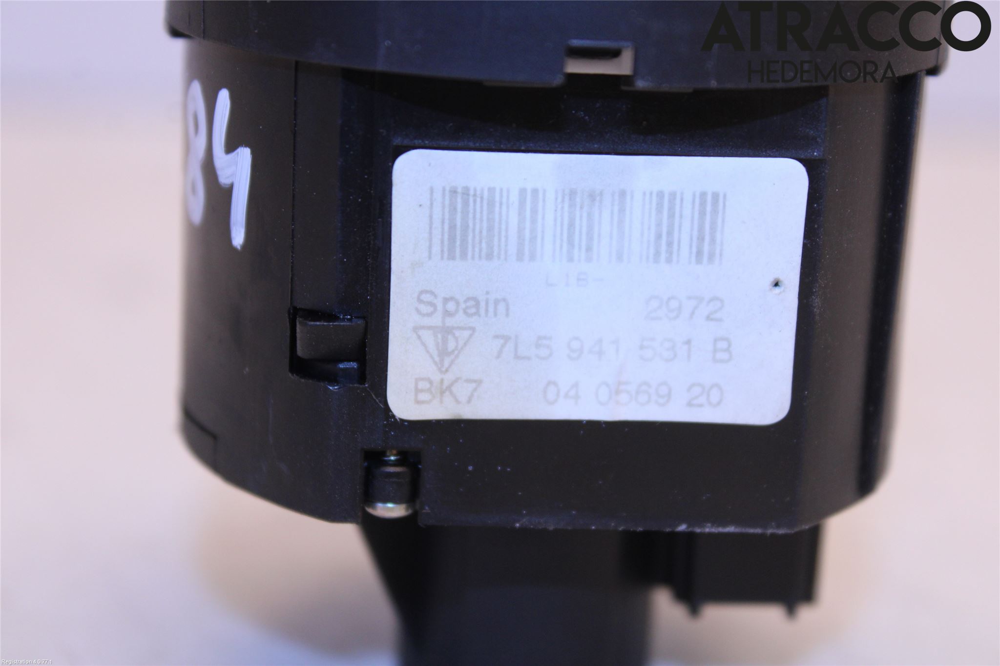 Porsche CAYENNE 03- Strömställare Ljus