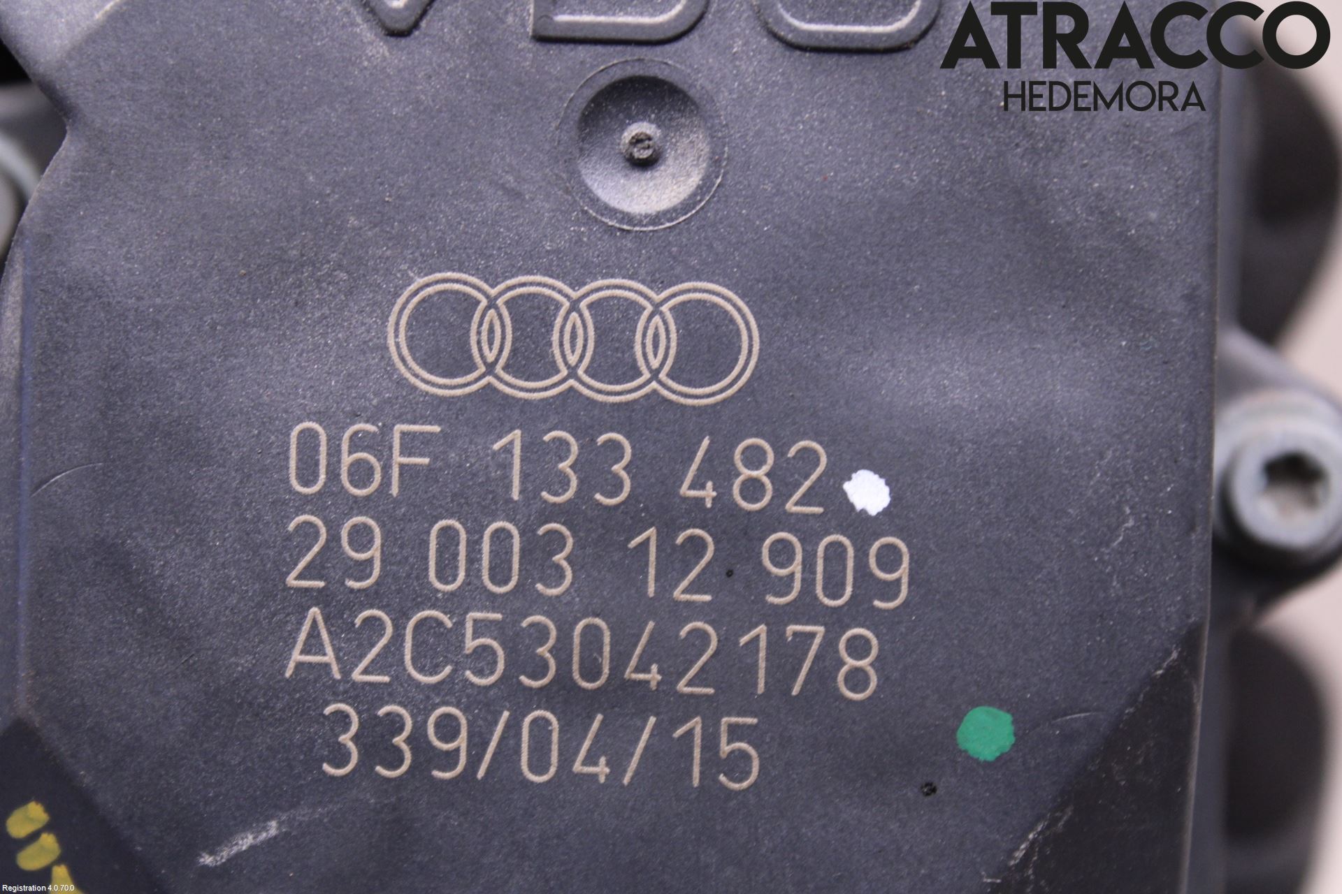 Audi A4/S4 05-07 Inj Virvelspjäll Ställmotor