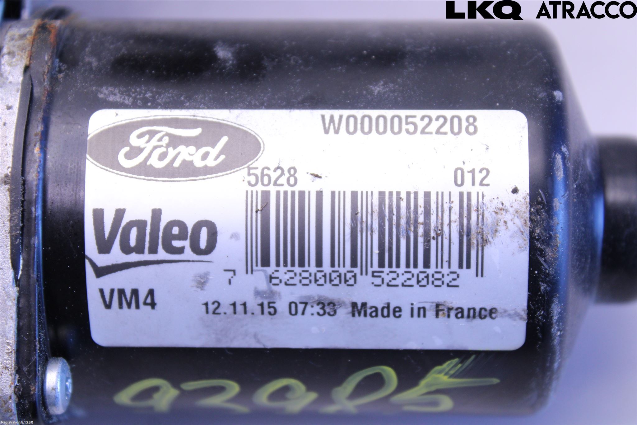 Ford S-MAX 15- Torkarmotor Vindruta