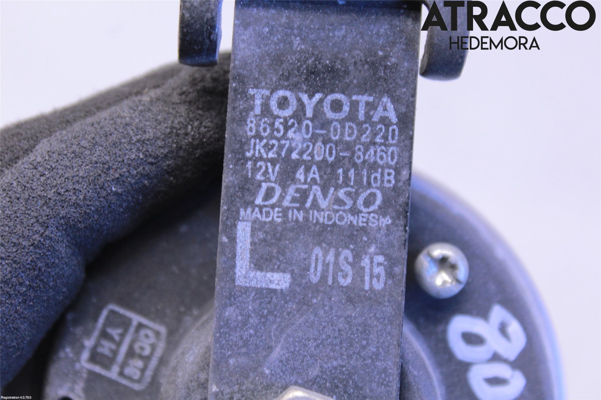 Toyota YARIS XP130 15-20 Signalhorn