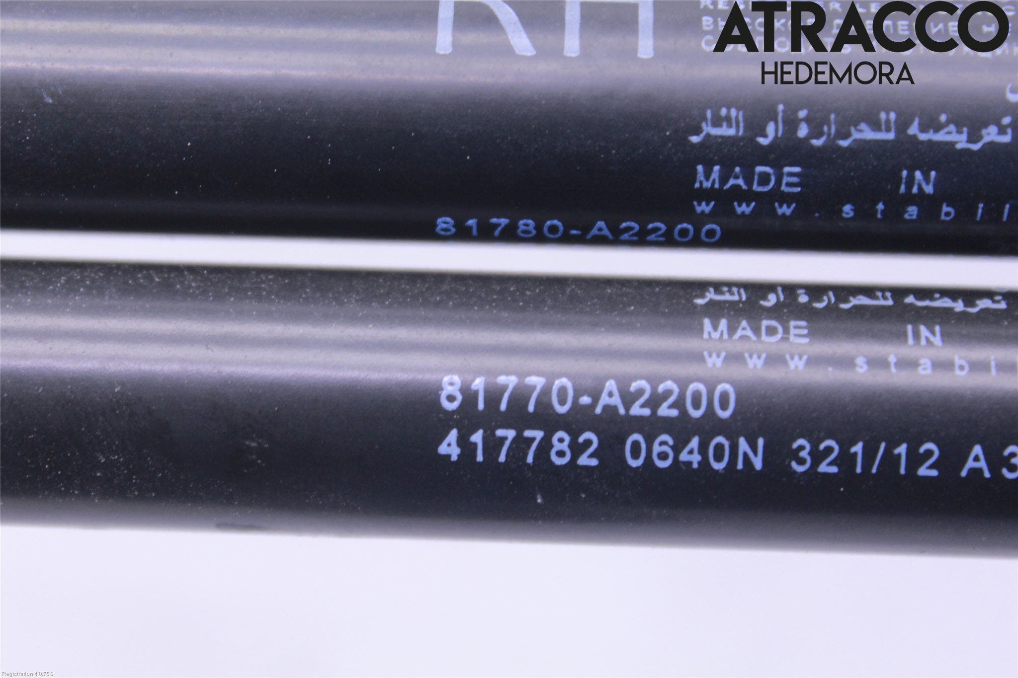 Kia CEED 12-18 Gasfjäder Baklucka