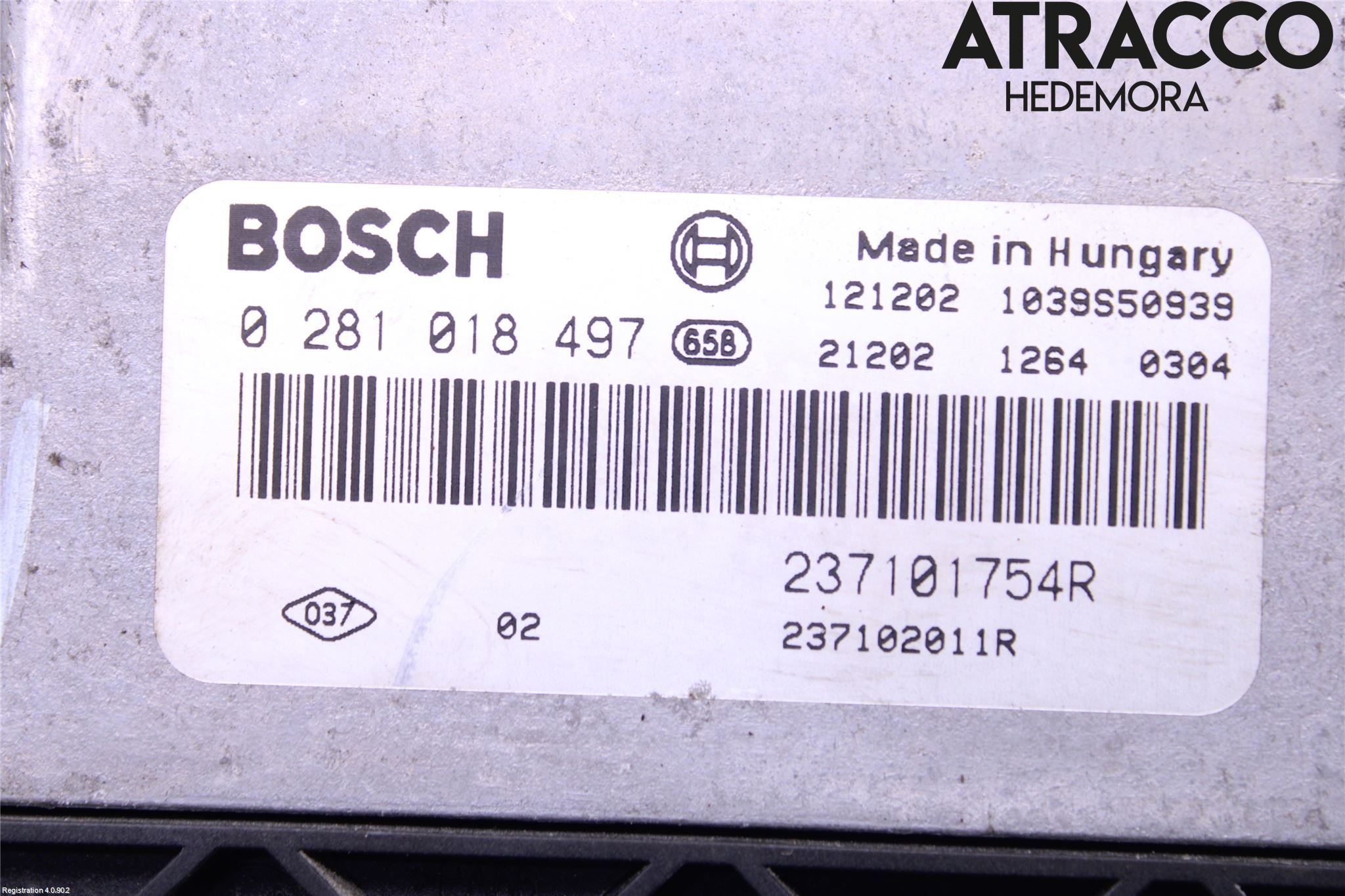 Nissan PRIMASTAR Styrenhet Inspump Diesel