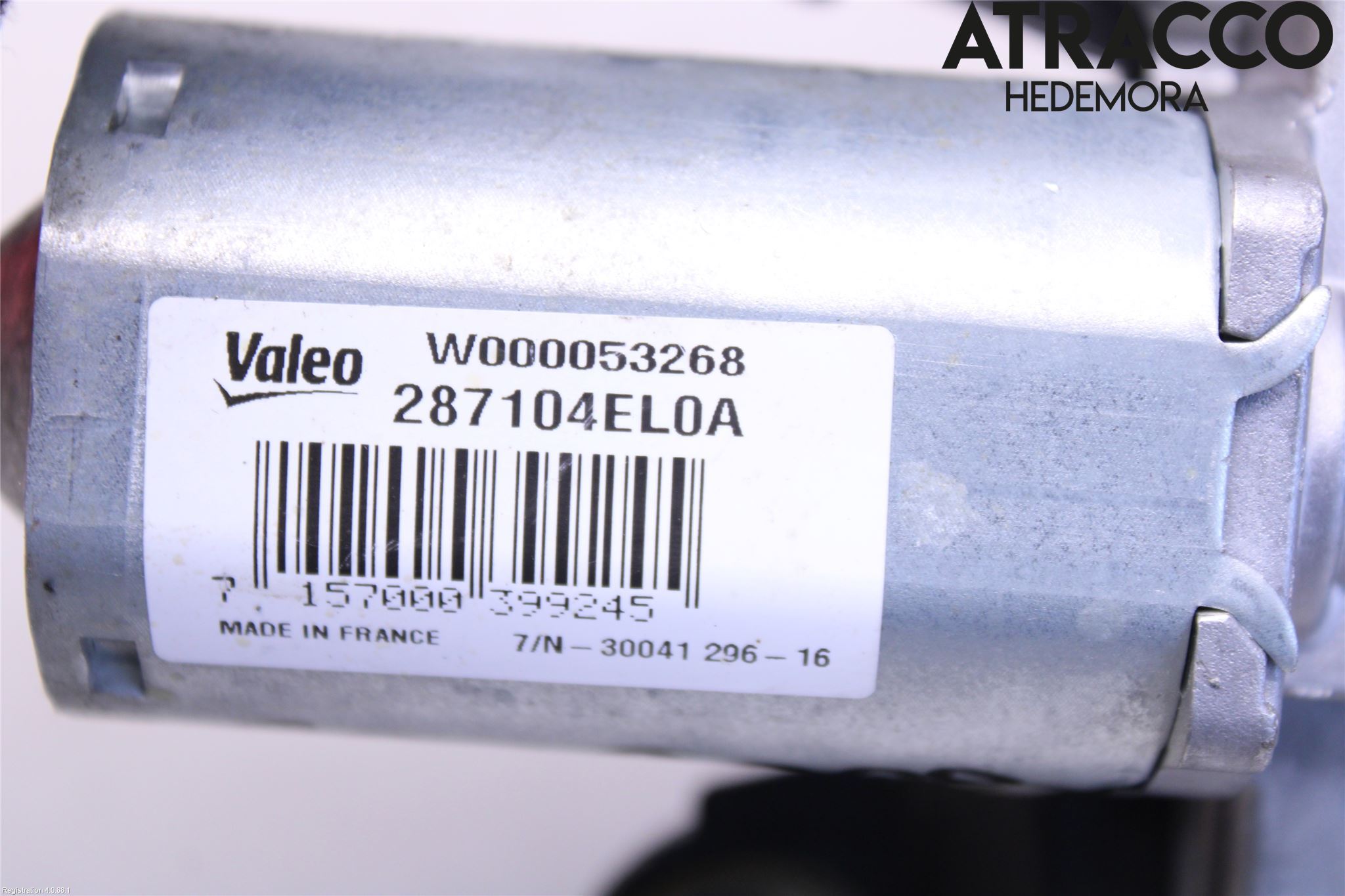 Nissan QASHQAI 14-17 Torkarmotor Baklucka