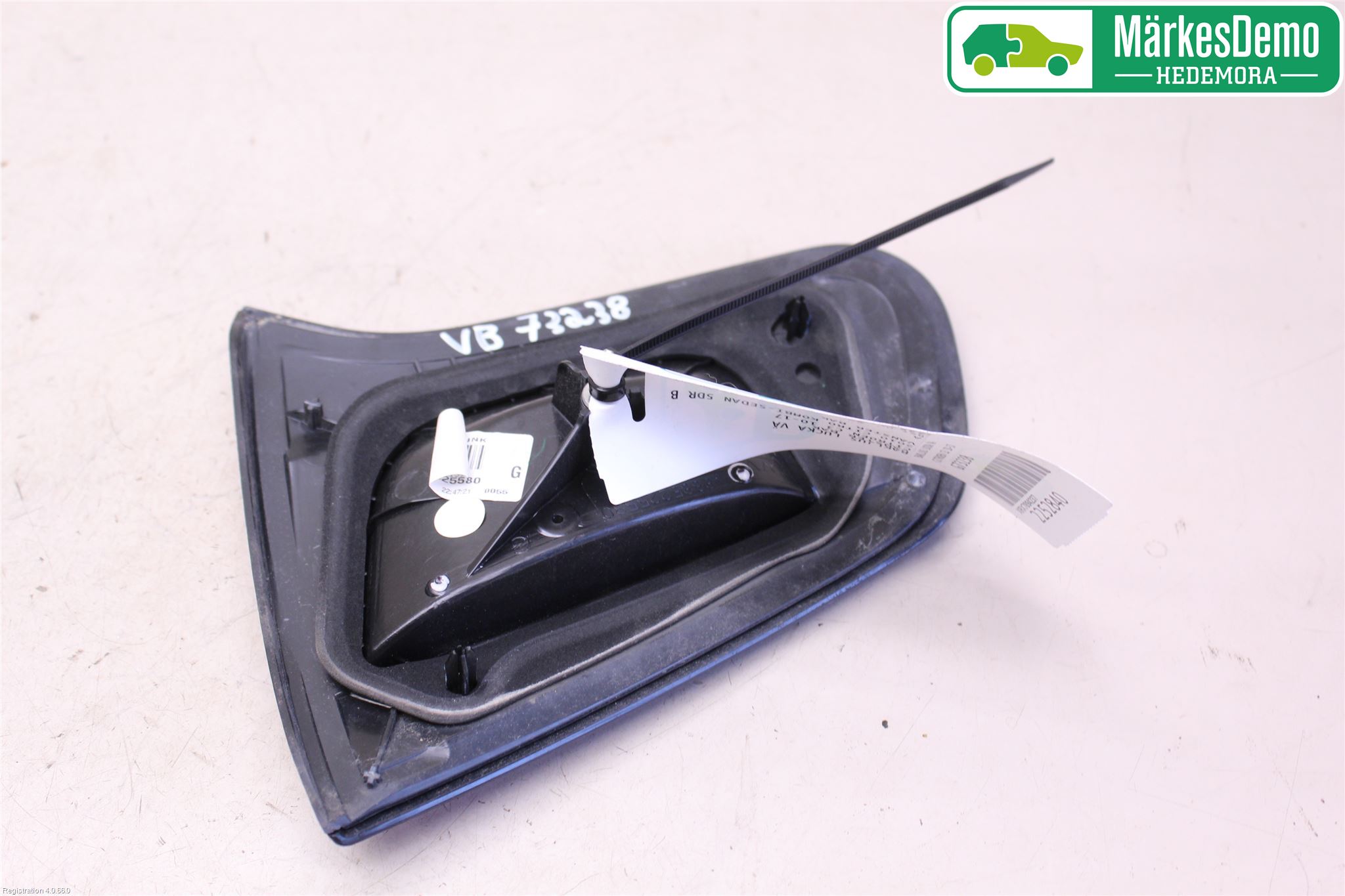 Citroen C3 10-17 Bakljus Lucka Vä