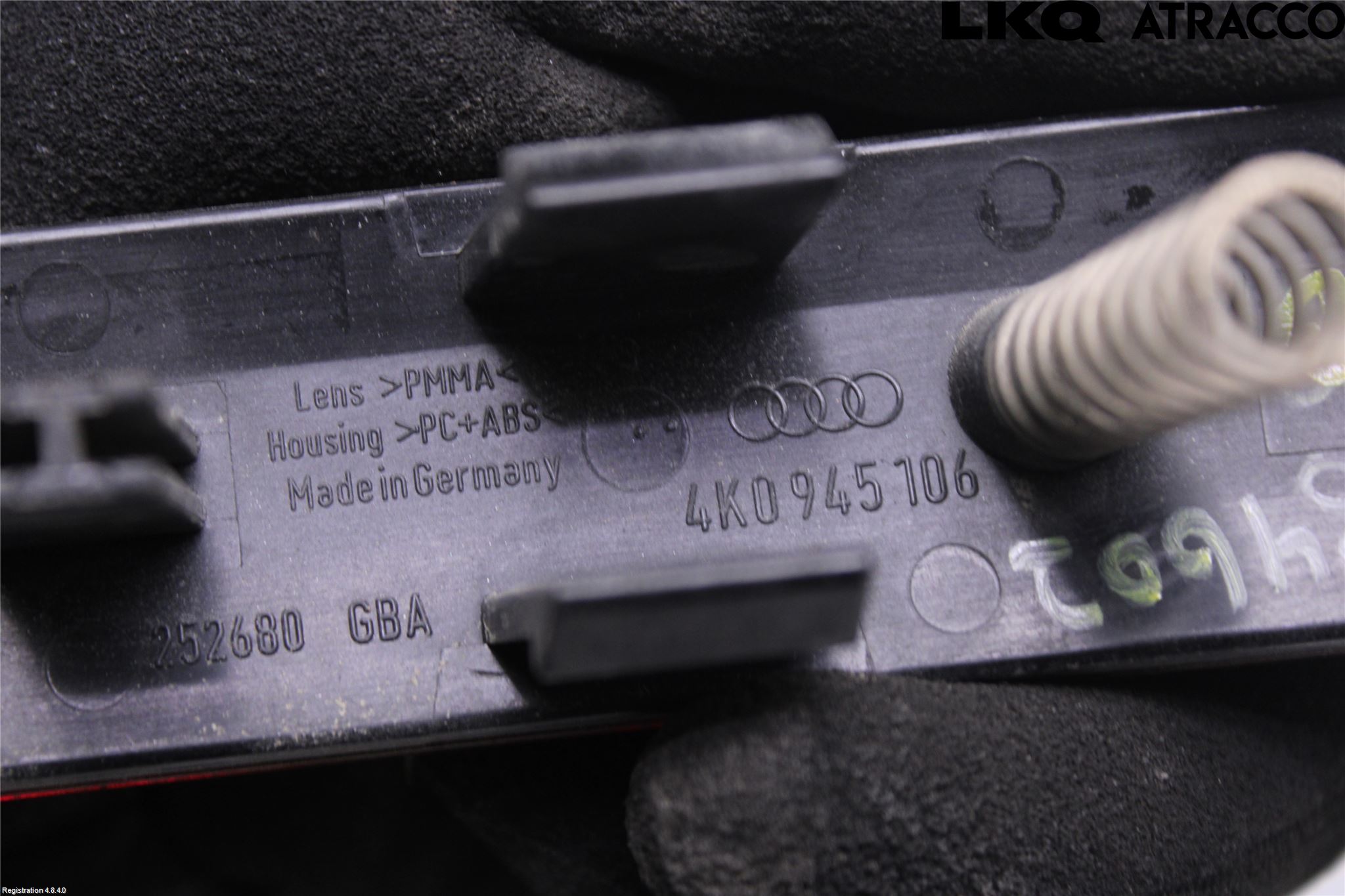 Audi A6 F2/C8 19- Dimljus/Reflex Bak