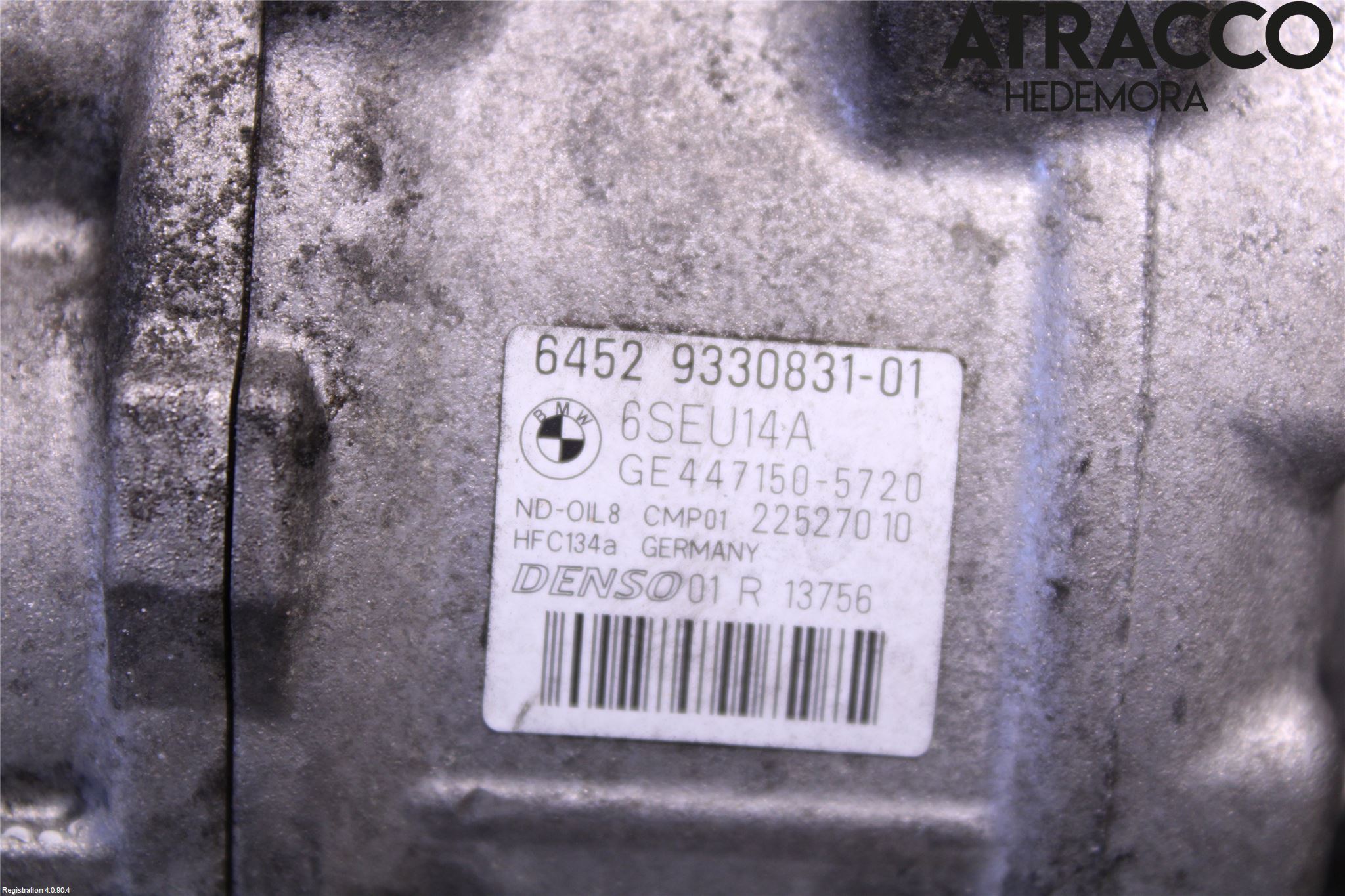 BMW 3 F30/F31/F80 12-19 Ac Kompressor