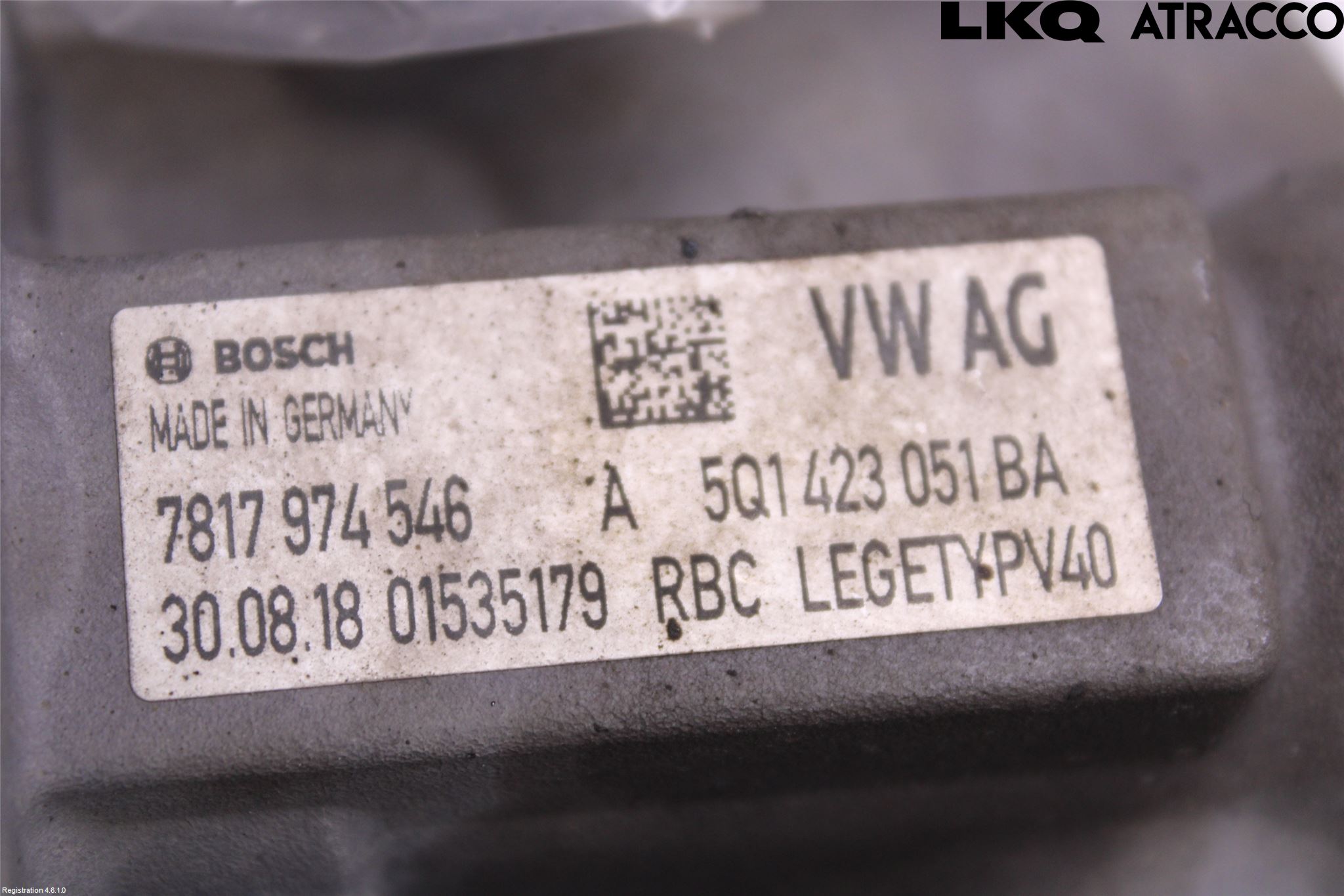 Volkswagen VW GOLF / E-GOLF VII 13-20 Styrväxel-Snäcka Elektrisk