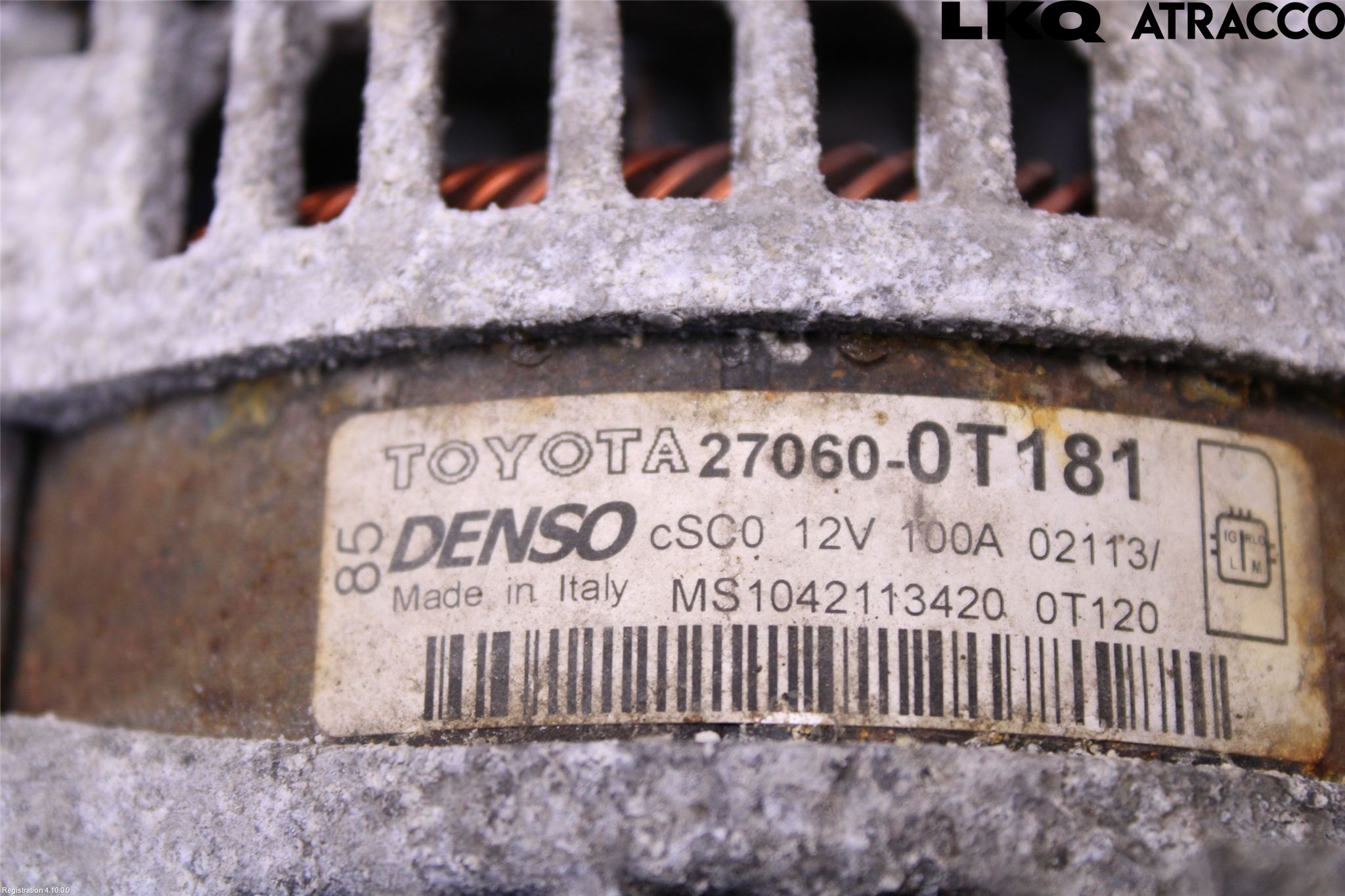 Toyota AVENSIS 09-15 Generator