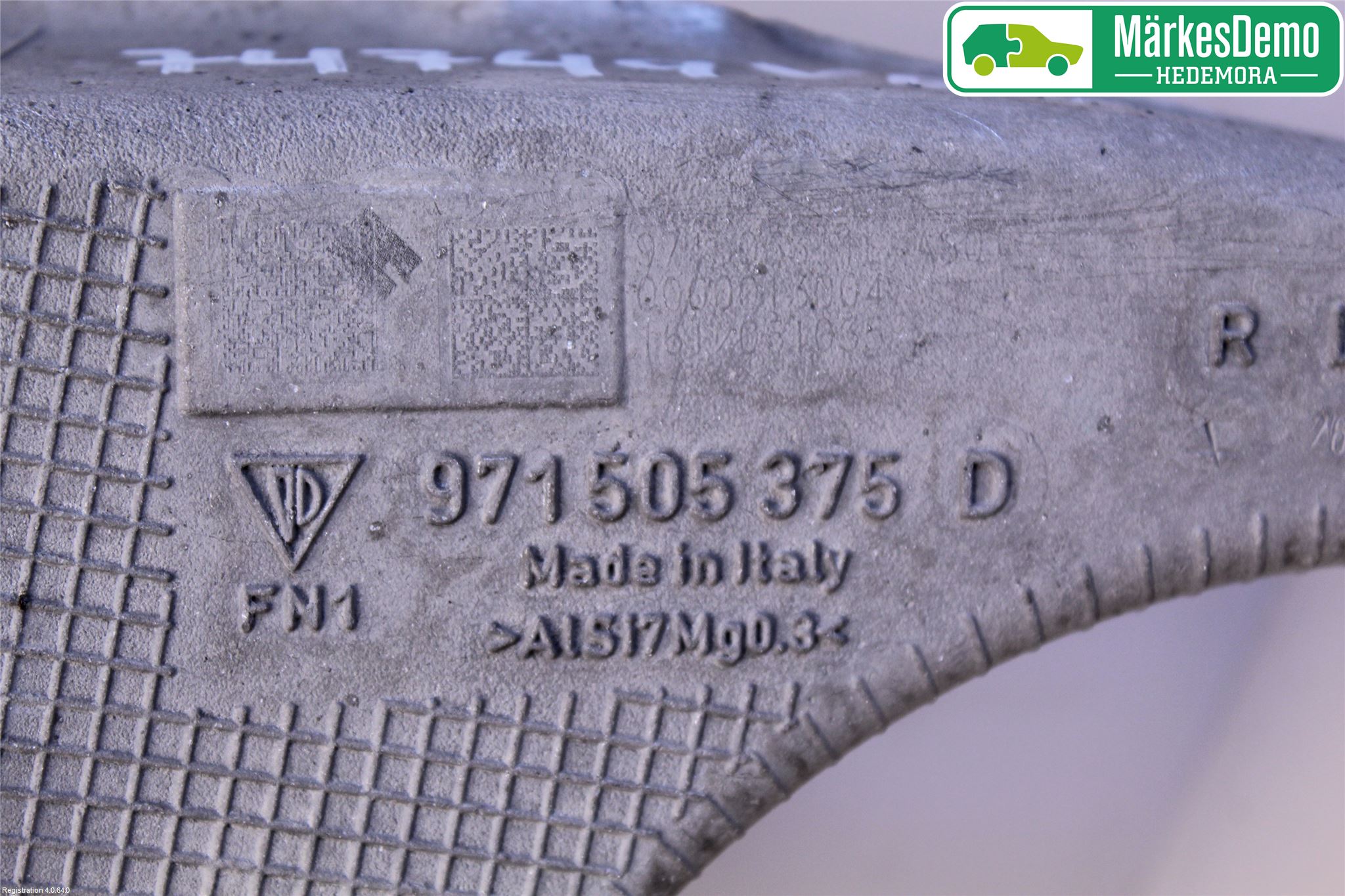 Porsche PANAMERA 09- Bärarm Bak Vänster