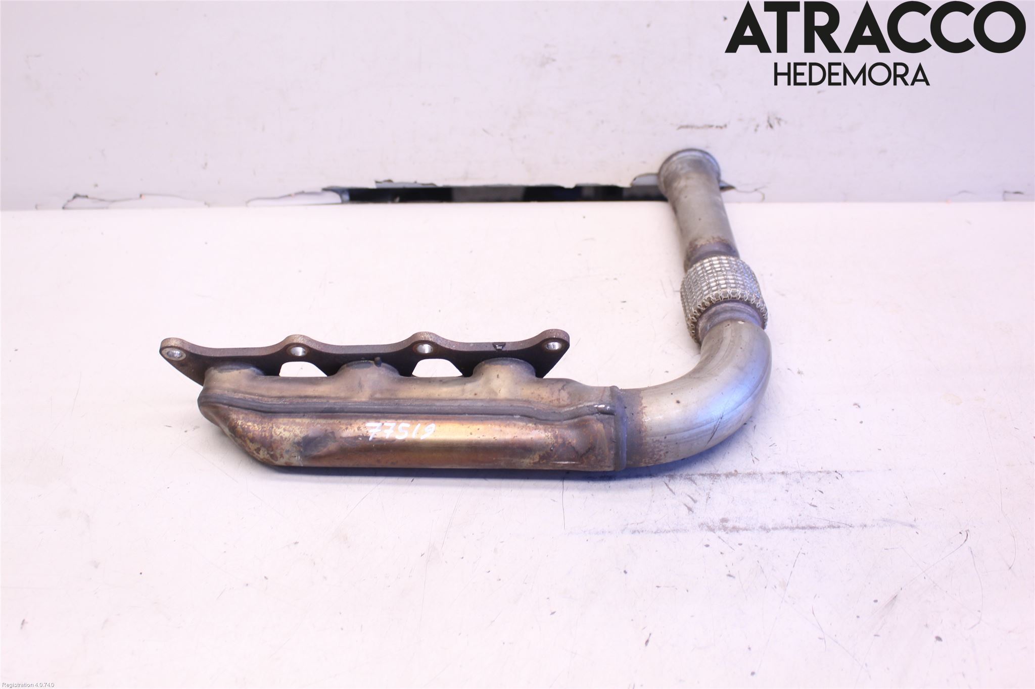 Volkswagen VW AMAROK 2H 10-22 Grenrör Avgas
