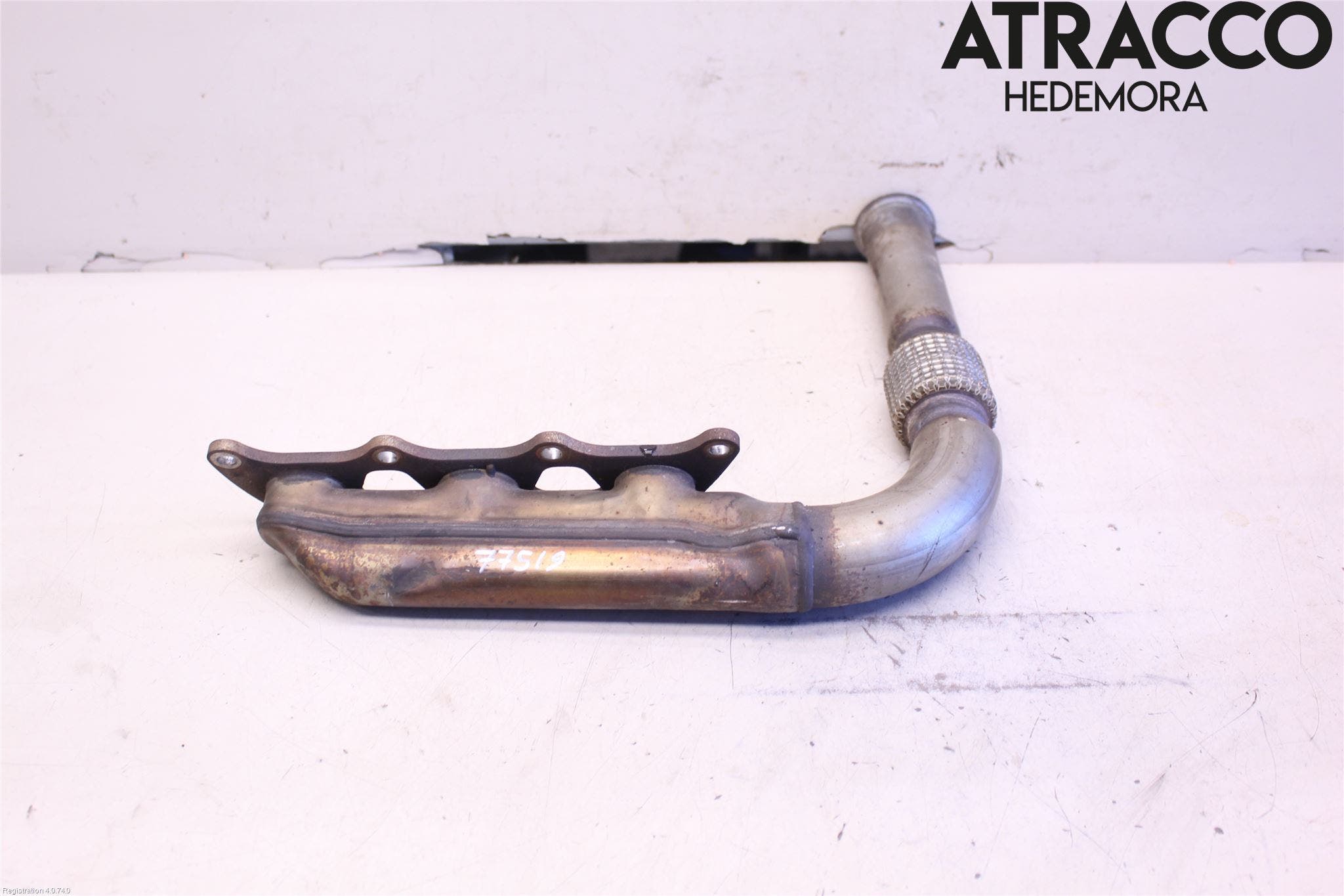 Volkswagen VW AMAROK 2H 10-22 Grenrör Avgas