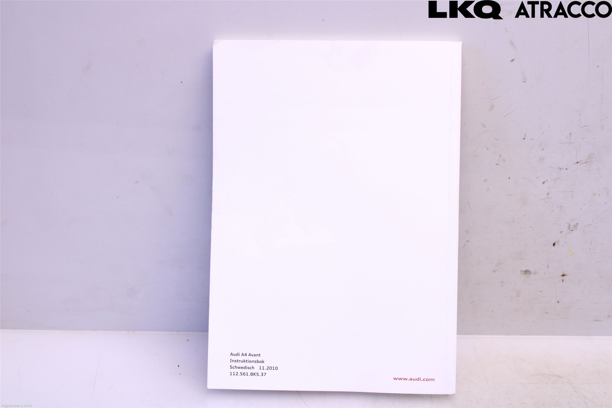 Audi A4/S4 08-11 Instruktionsbok