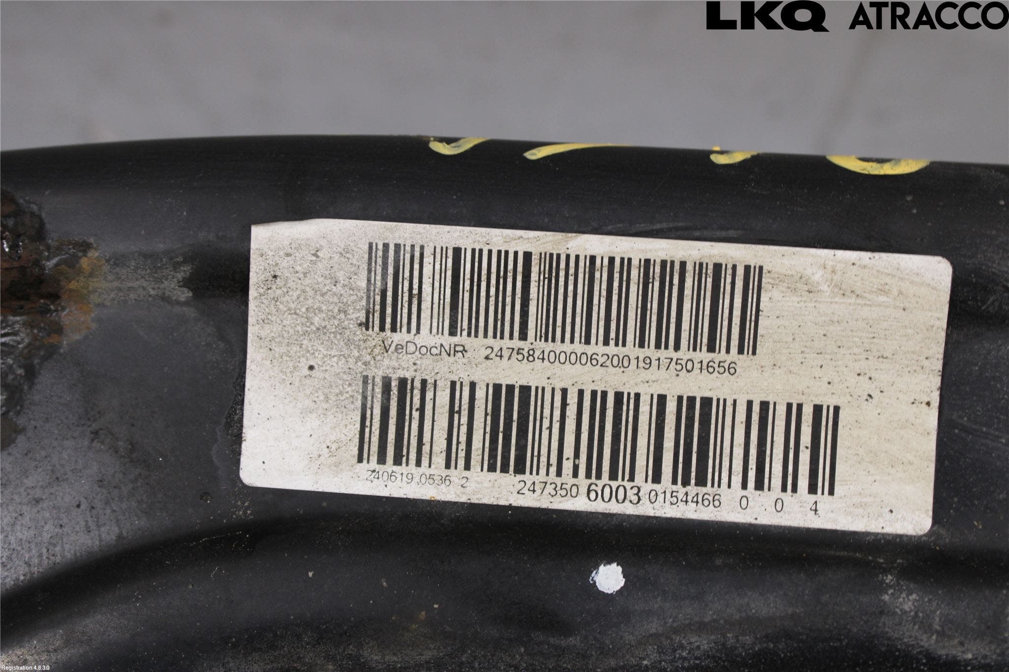 Mercedes-Benz MB B-KLASS (W247) 19- Bakaxelbalk