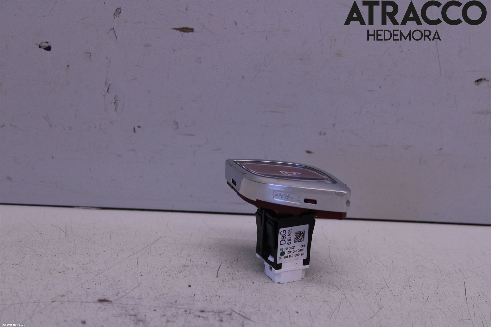 Citroen DS3 Strömställare Varnings