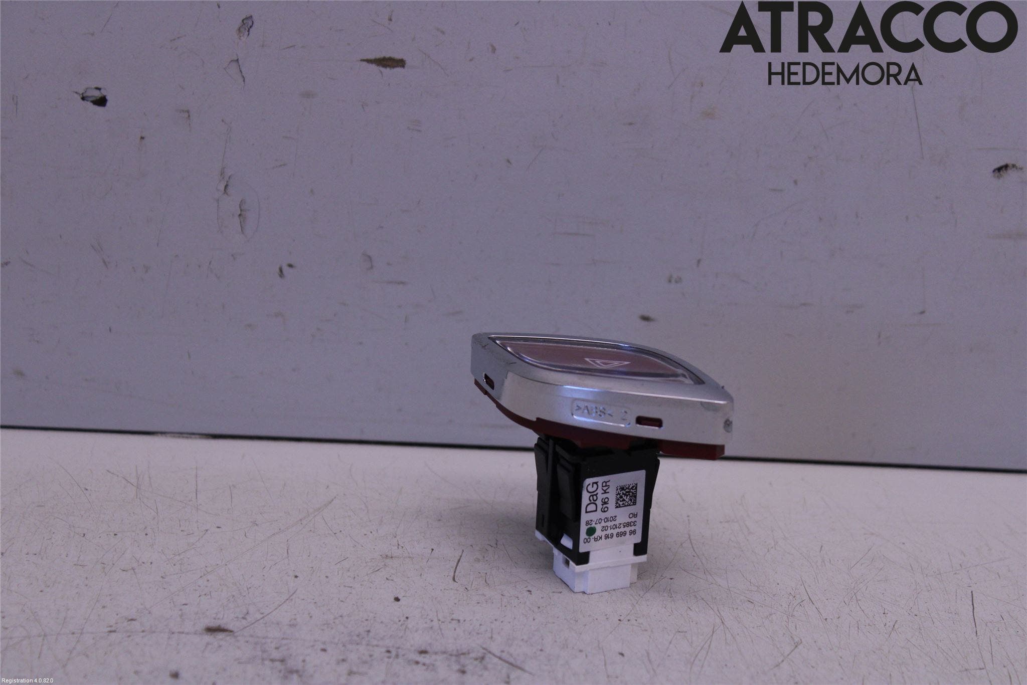 Citroen DS3 Strömställare Varnings