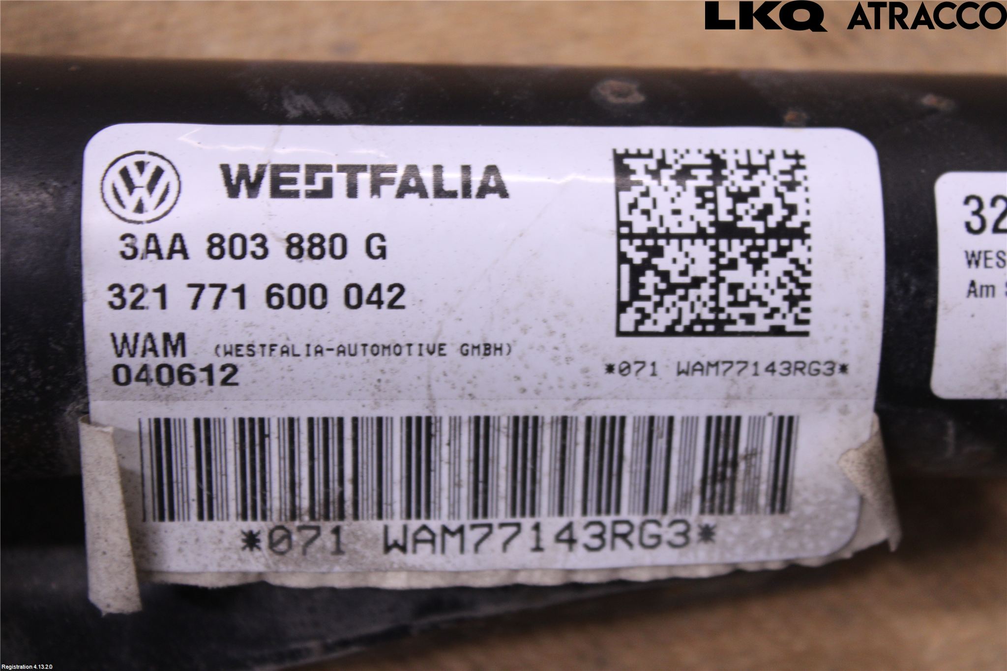 Volkswagen VW PASSAT 11-14 Dragkrok