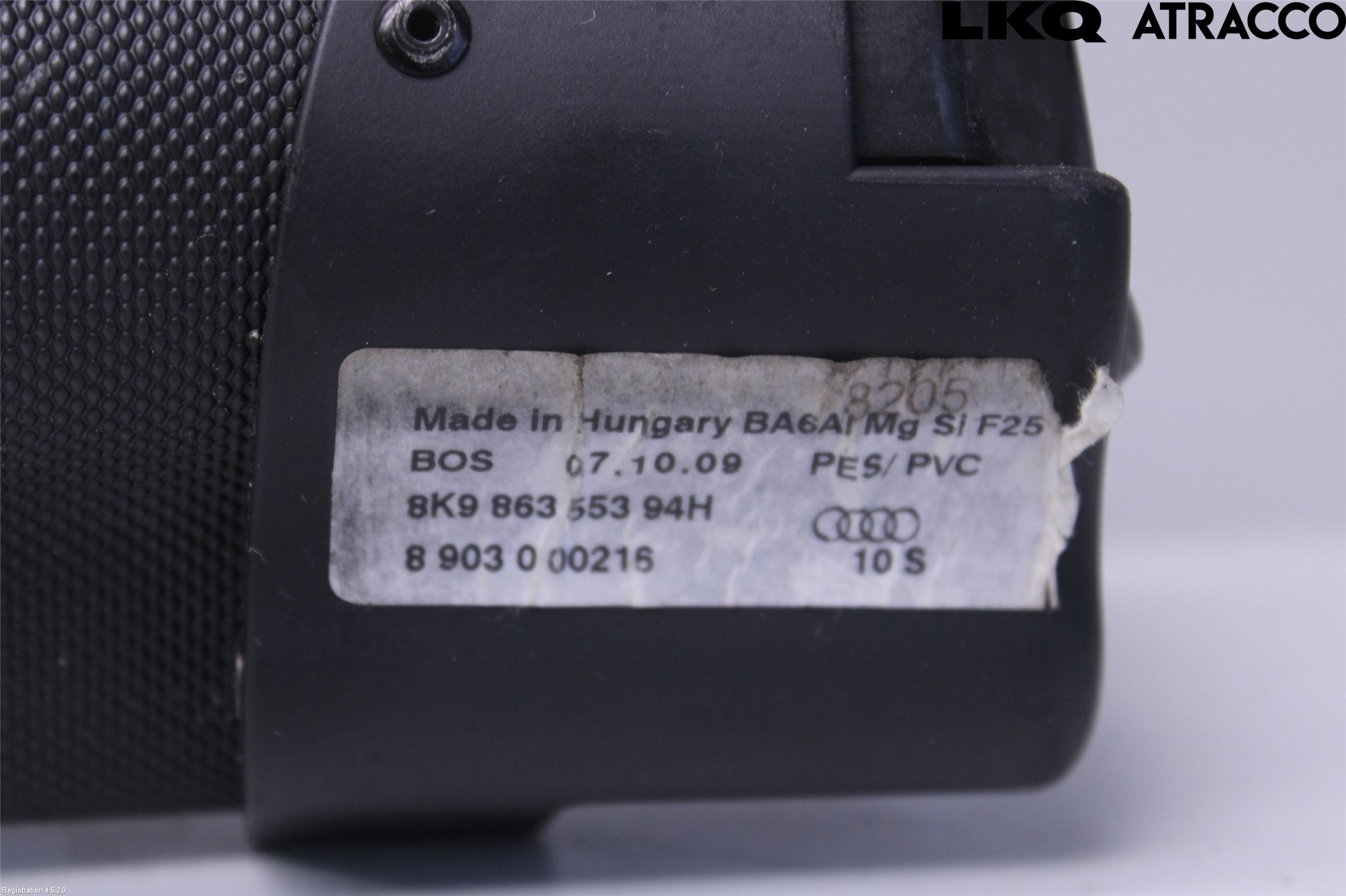 Audi A4/S4 08-11 Insynskydd