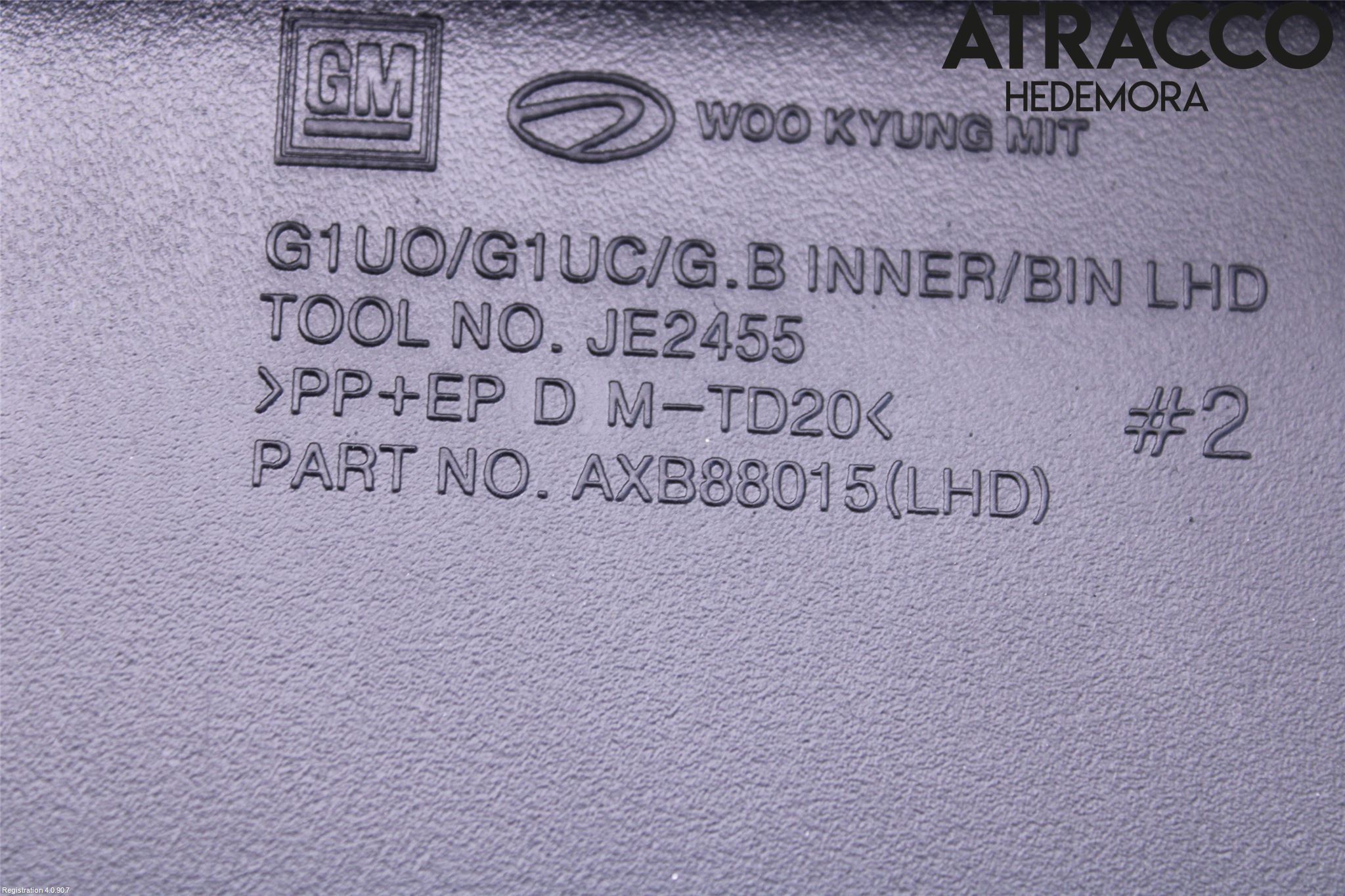 Opel MOKKA 13-20 Handskfacklucka