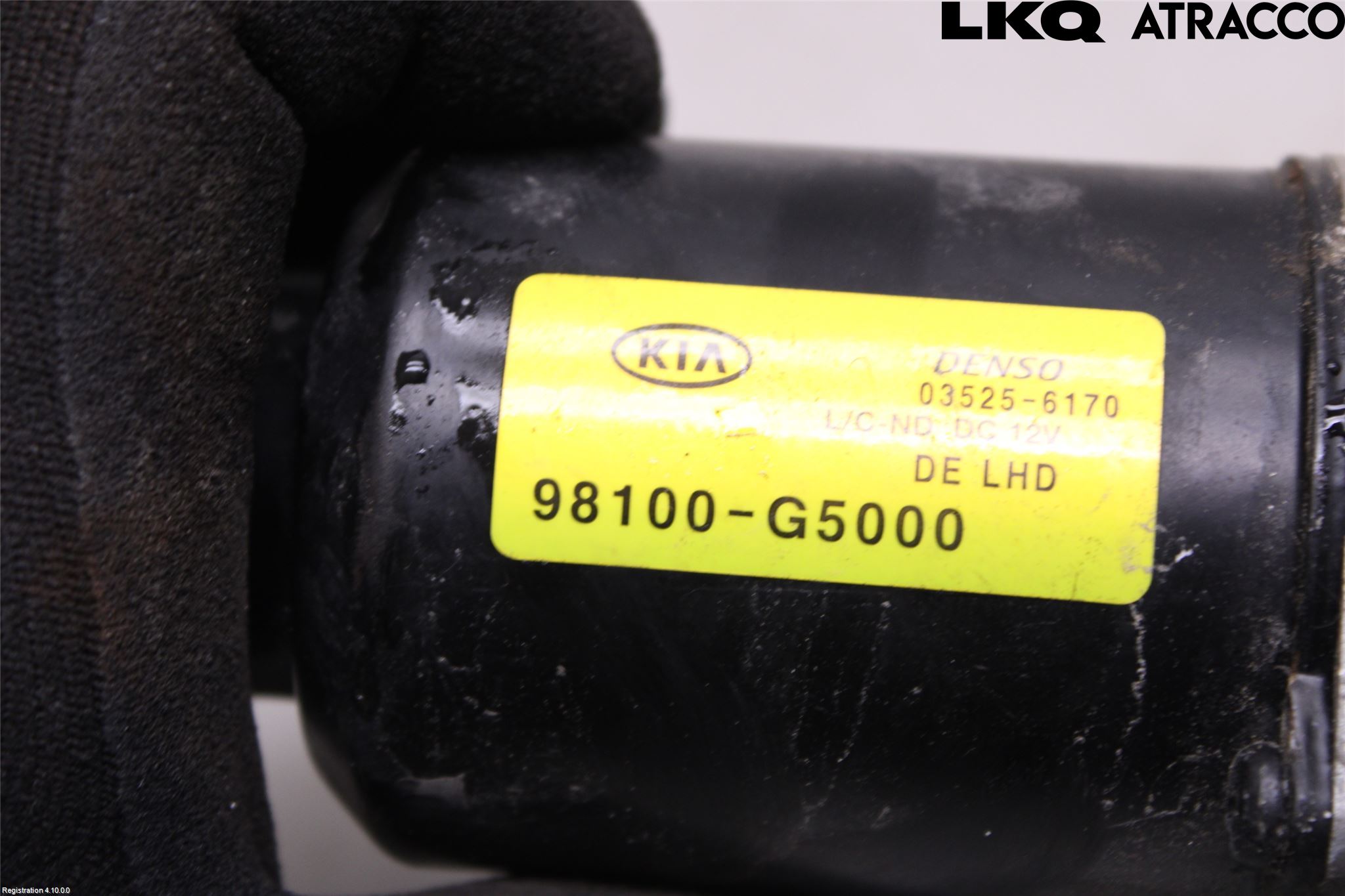 Kia NIRO (DE) 17-22 Torkarmotor Vindruta