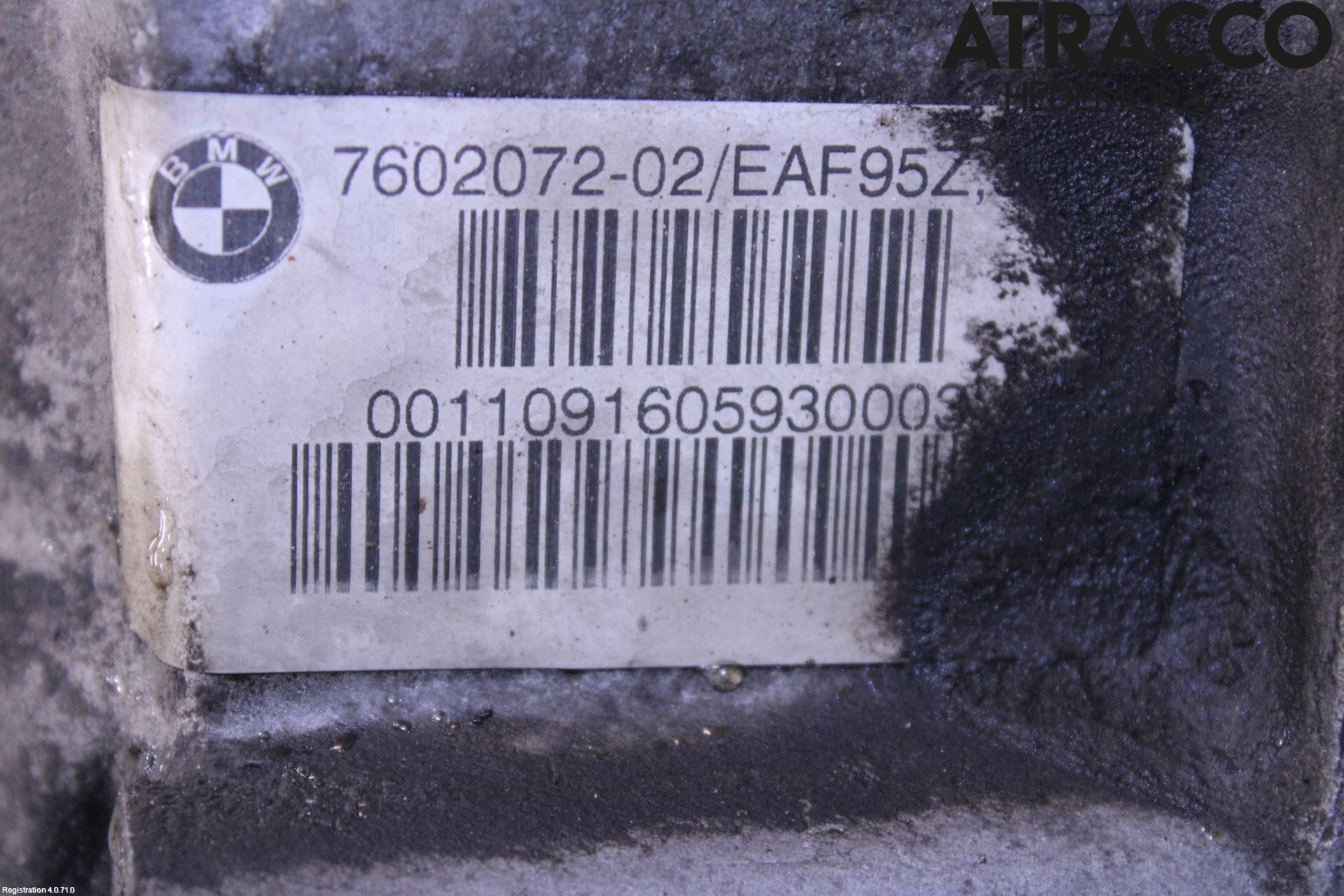 BMW X6 E71/E72   08-14 Framvagn Diffrential