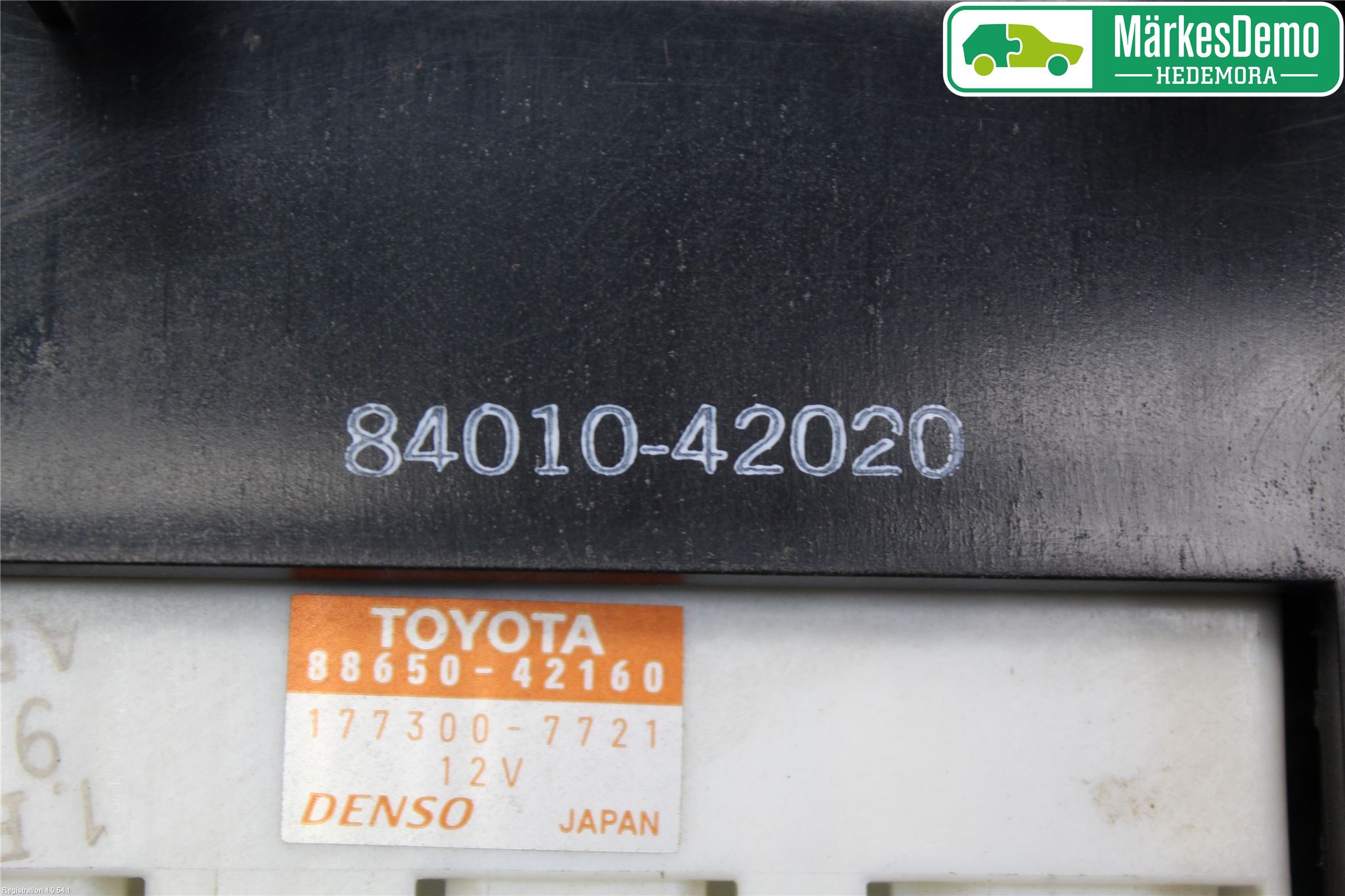 Toyota RAV 4 00-06 Ac Styrenhet Ac Manöveren