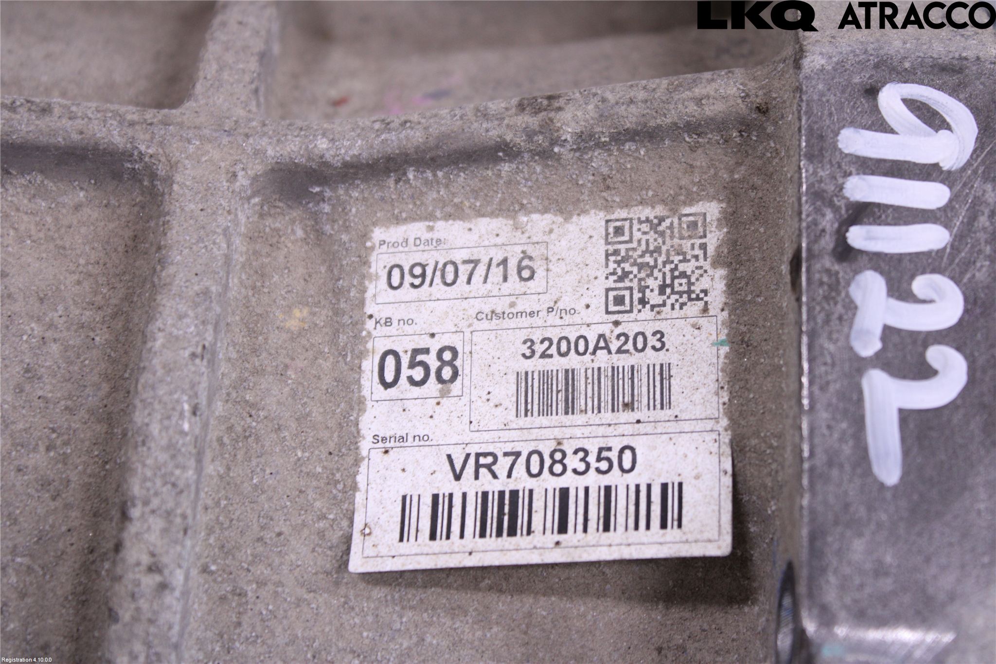 Fiat FULLBACK 16-19 Växel Fördelningslåda