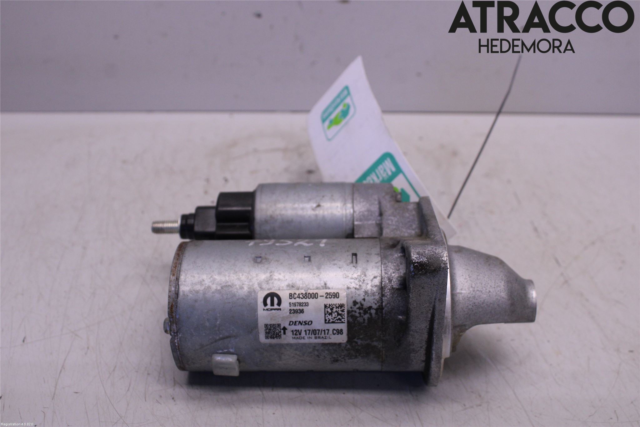 Fiat TIPO/CROSS 16- Startmotor