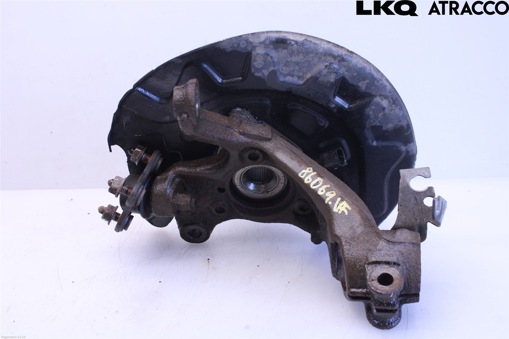 Audi A3/S3 8V 13-20 Styrspindel Lagerhus Vä