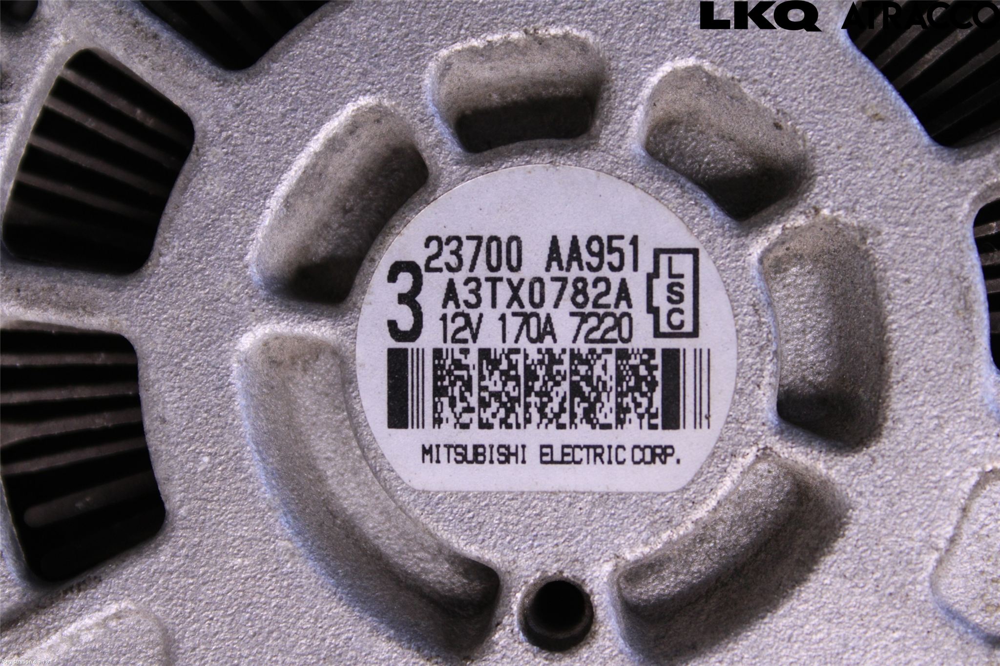 Subaru OUTBACK 15-20 Generator