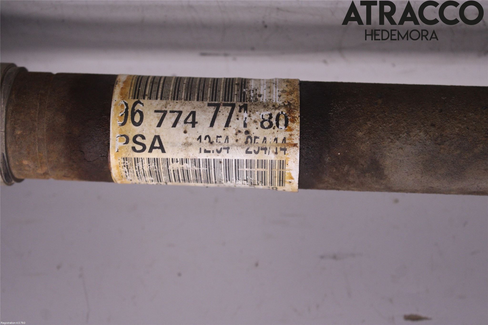 Citroen C4 CACTUS 14-20 Drivaxel Fram Höger