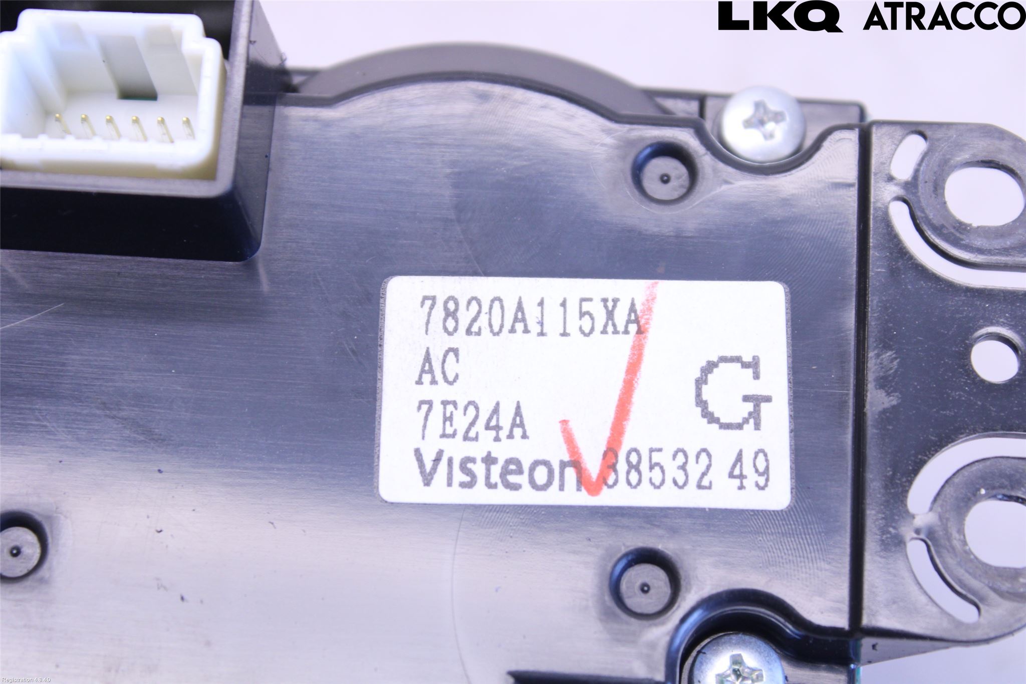 Citroen C-CROSSER Ac Styrenhet Ac Manöveren