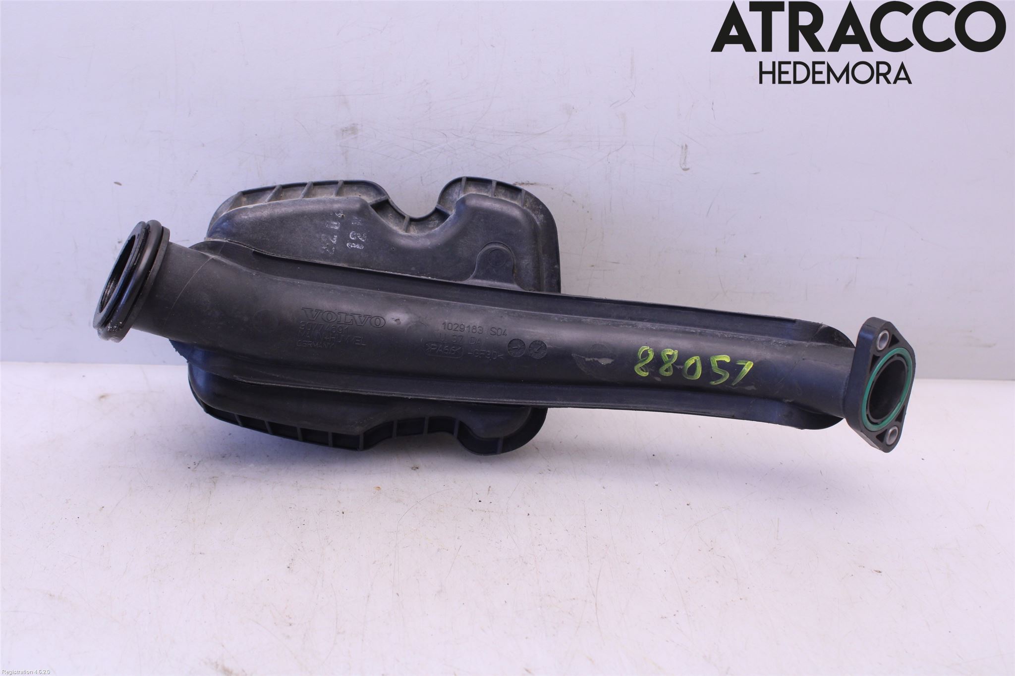 Volvo XC70 08-13 Laddluft-Intercoolerrör