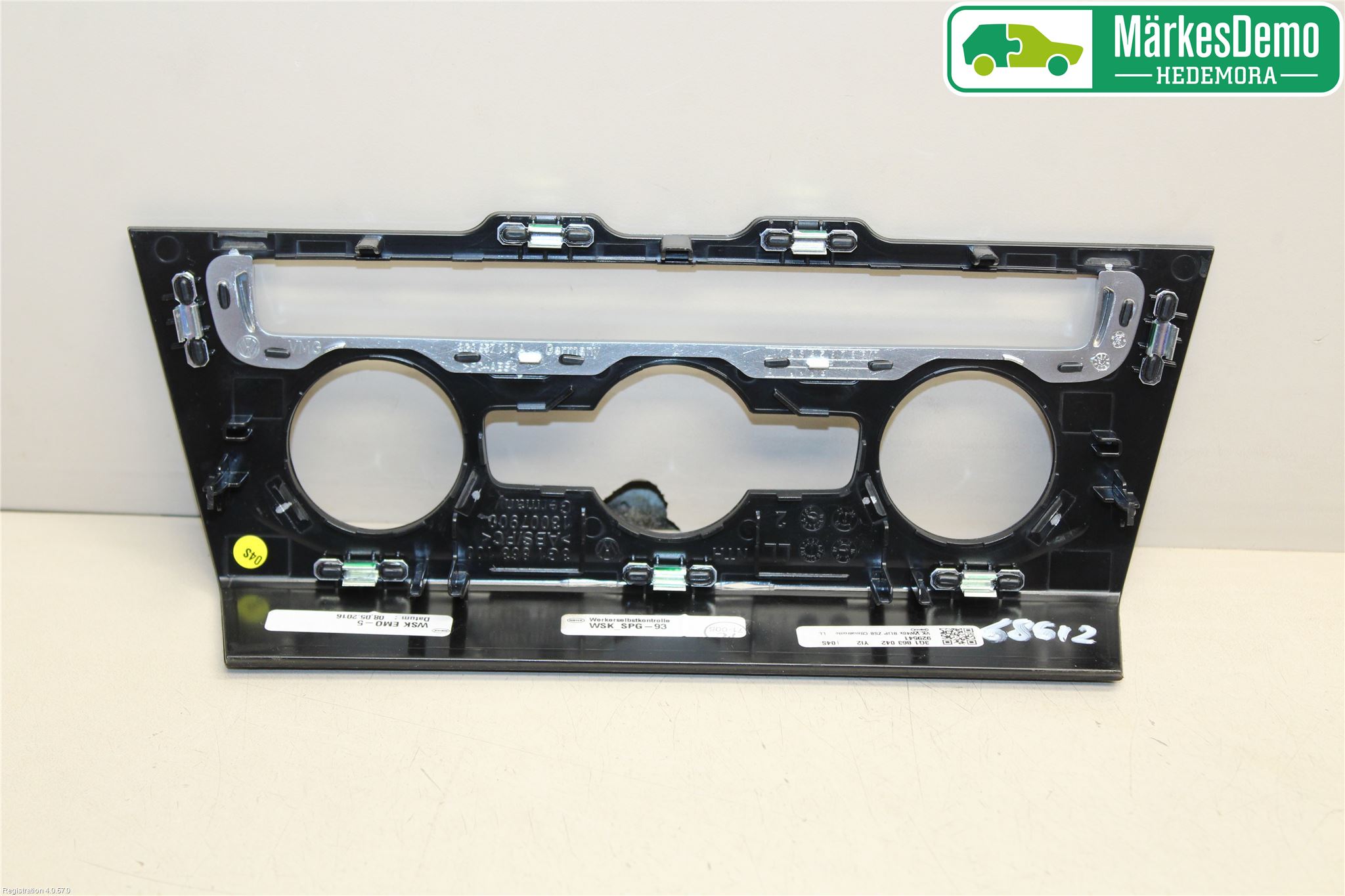 Volkswagen VW PASSAT 15-19 Instrumentsarg