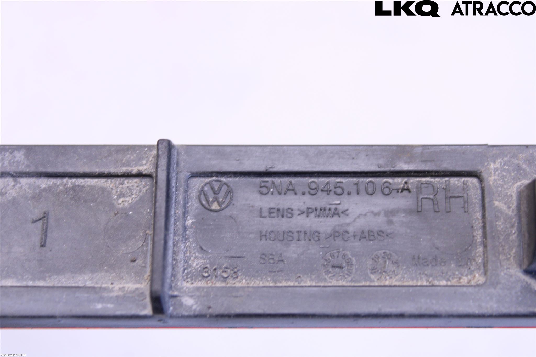 Volkswagen VW TIGUAN 16-24 Dimljus/Reflex Bak