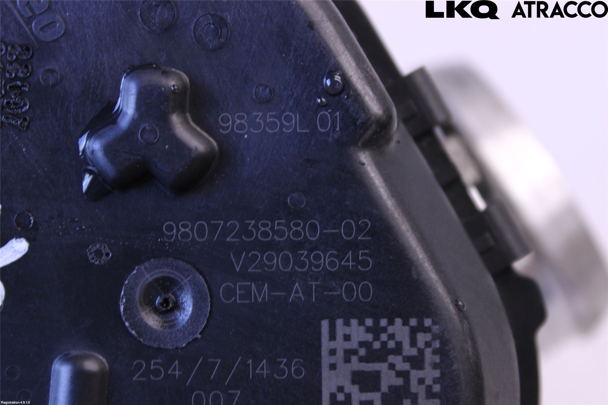 Citroen JUMPY/E-JUMPY 16- Injspjällhus