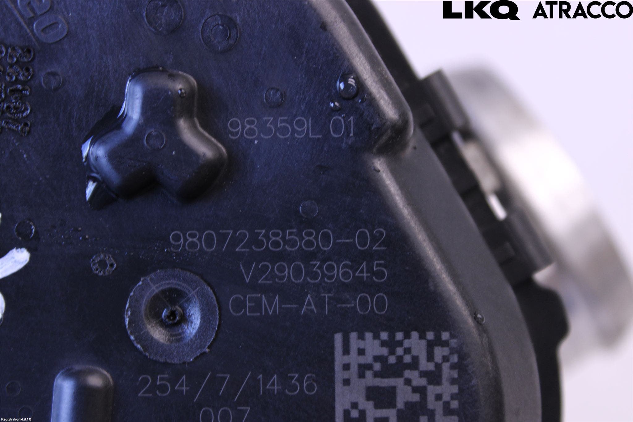 Citroen JUMPY/E-JUMPY 16- Injspjällhus