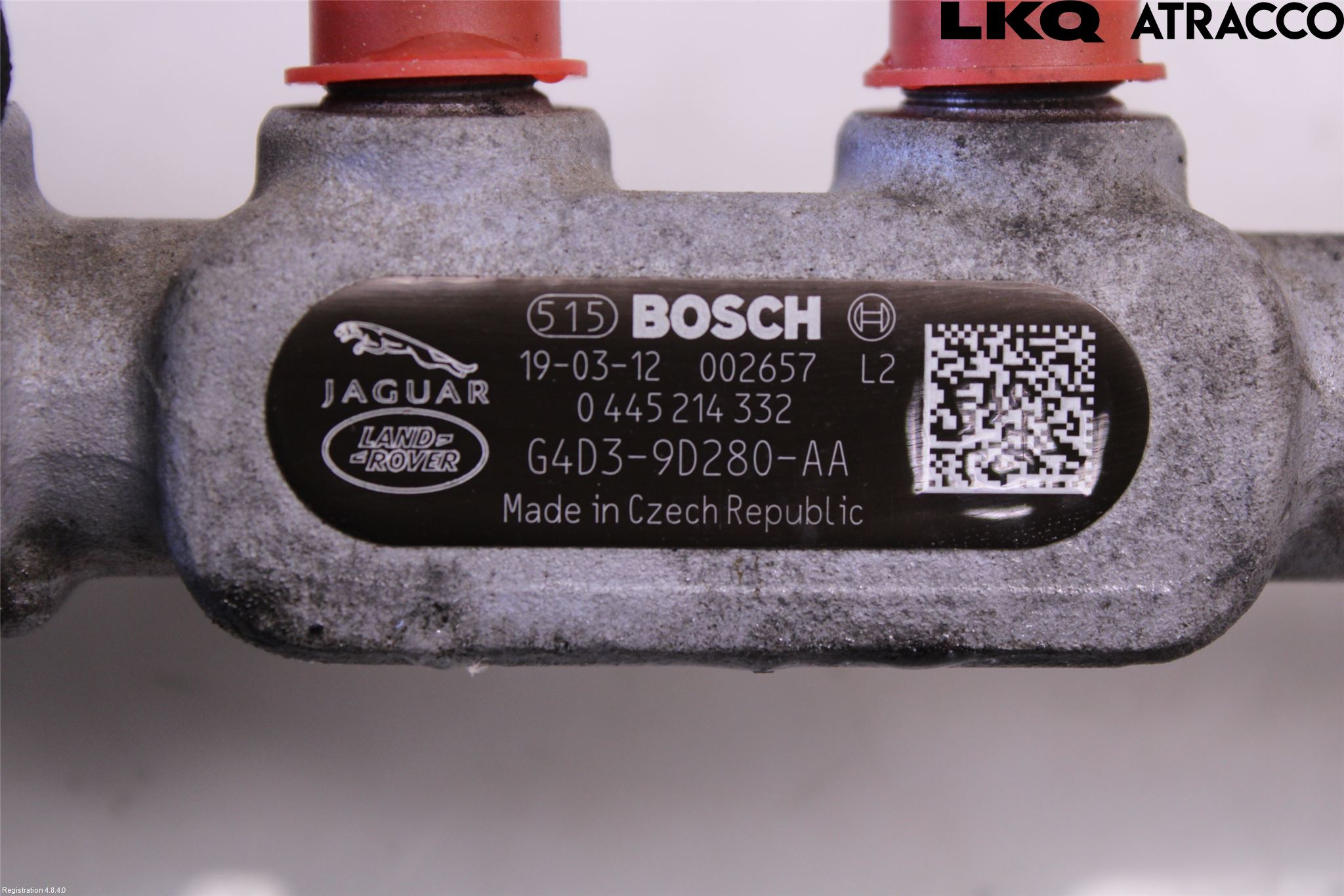 Jaguar E-PACE 17- Inj. Fuelrail