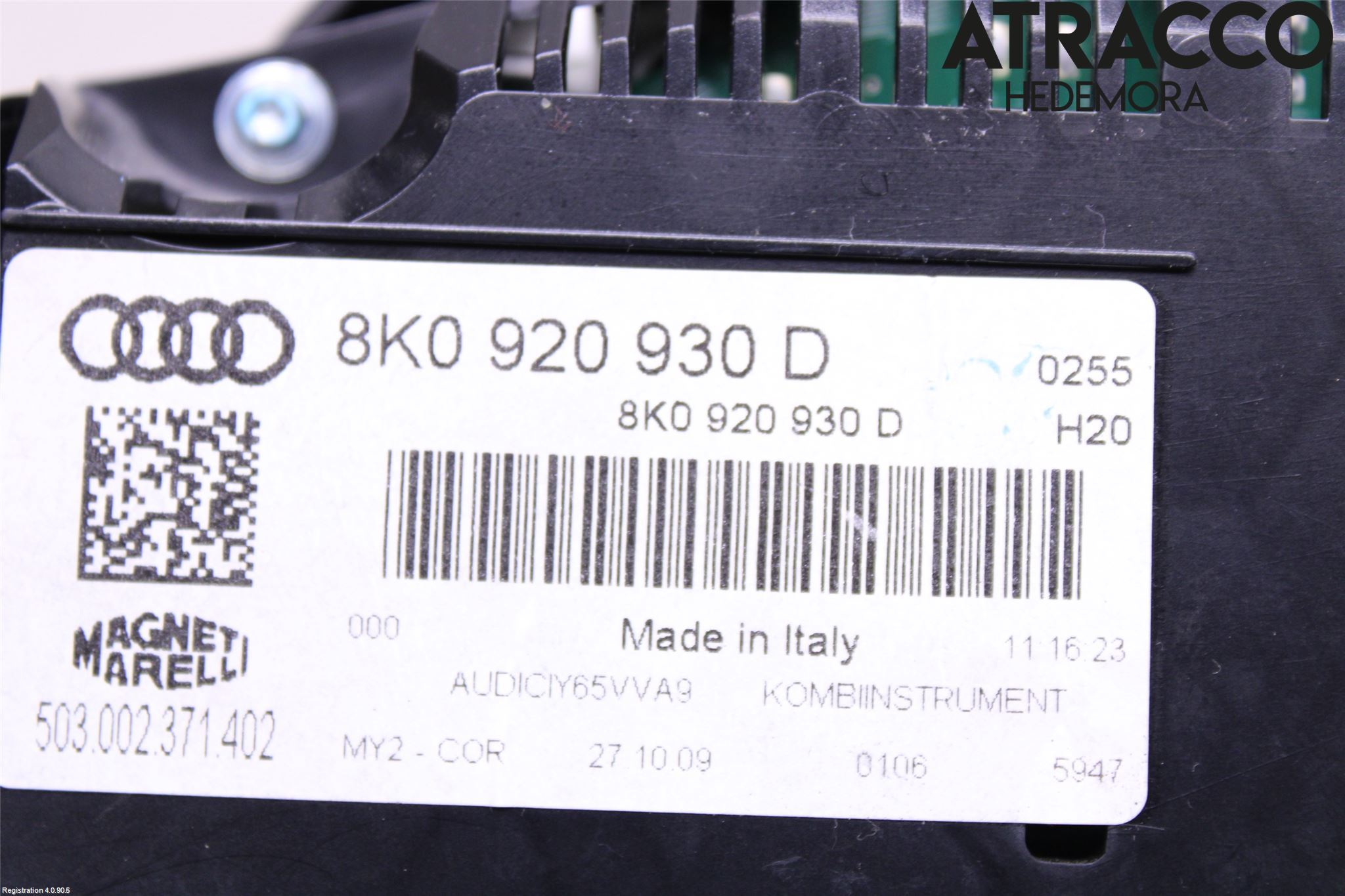 Audi A4 ALLROAD 09-16 Instrument Komb