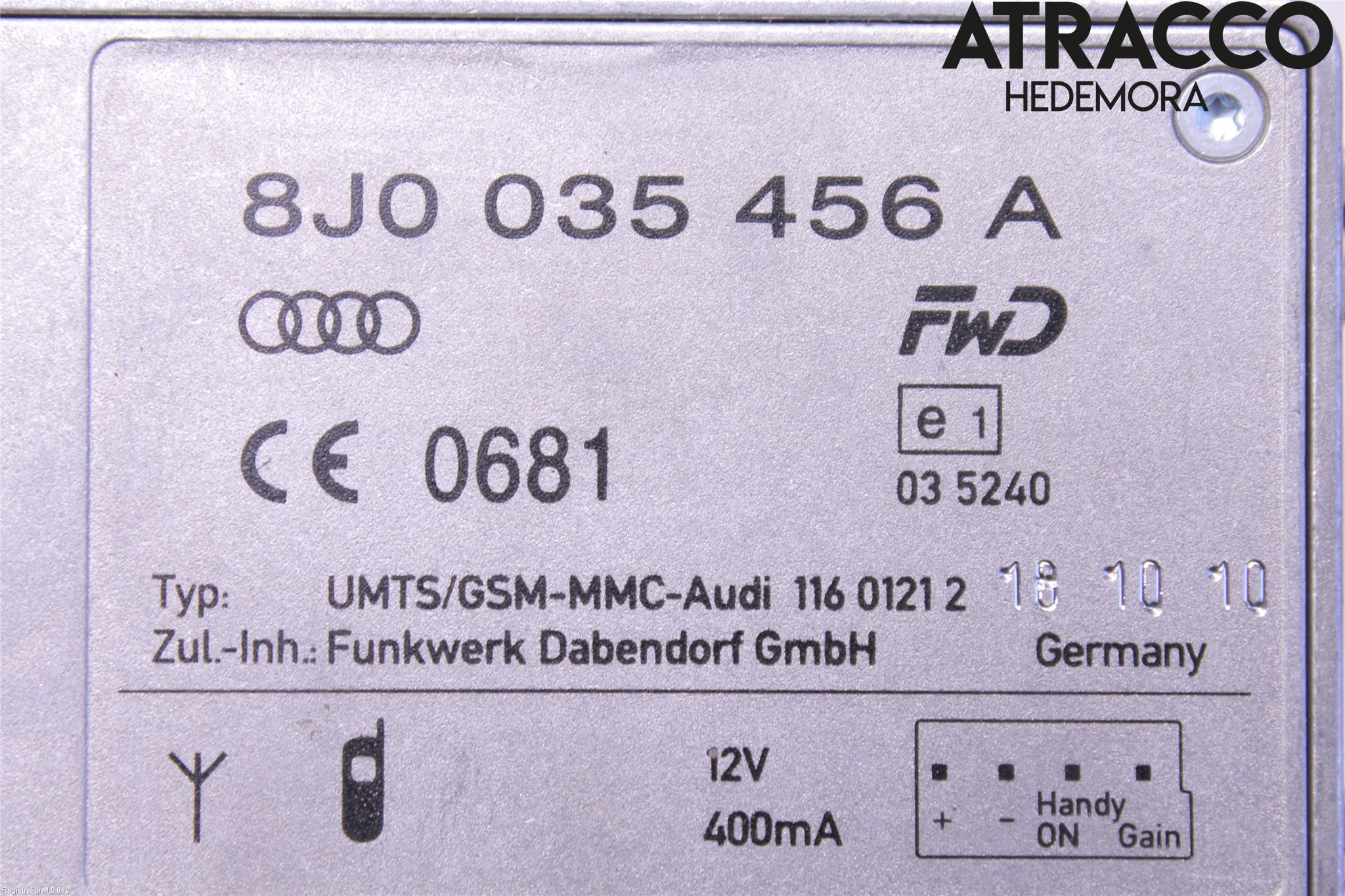 Audi A7/S7 4G 11-17 Antennförstärkare