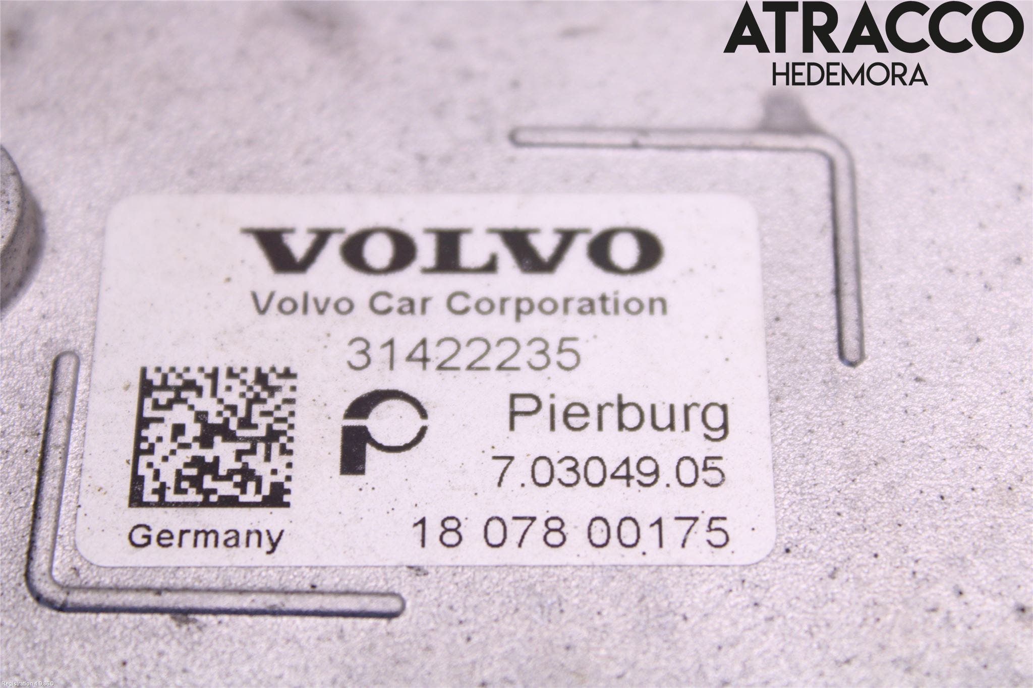 Volvo V60 CROSS COUNTRY 16-18 Avgaskylare