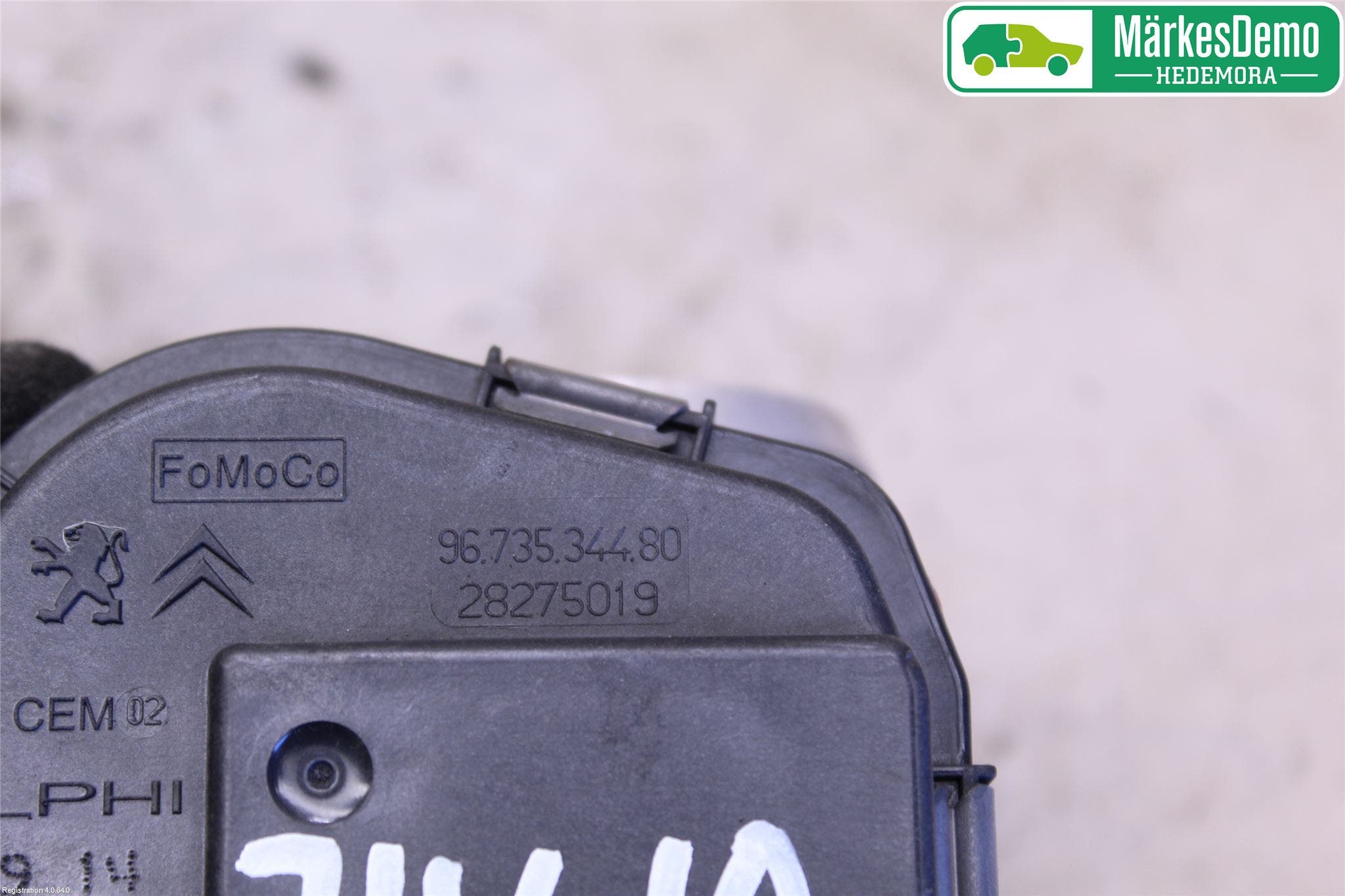 Citroen C4 GRAND PICASSO 14-18 Injspjällhus