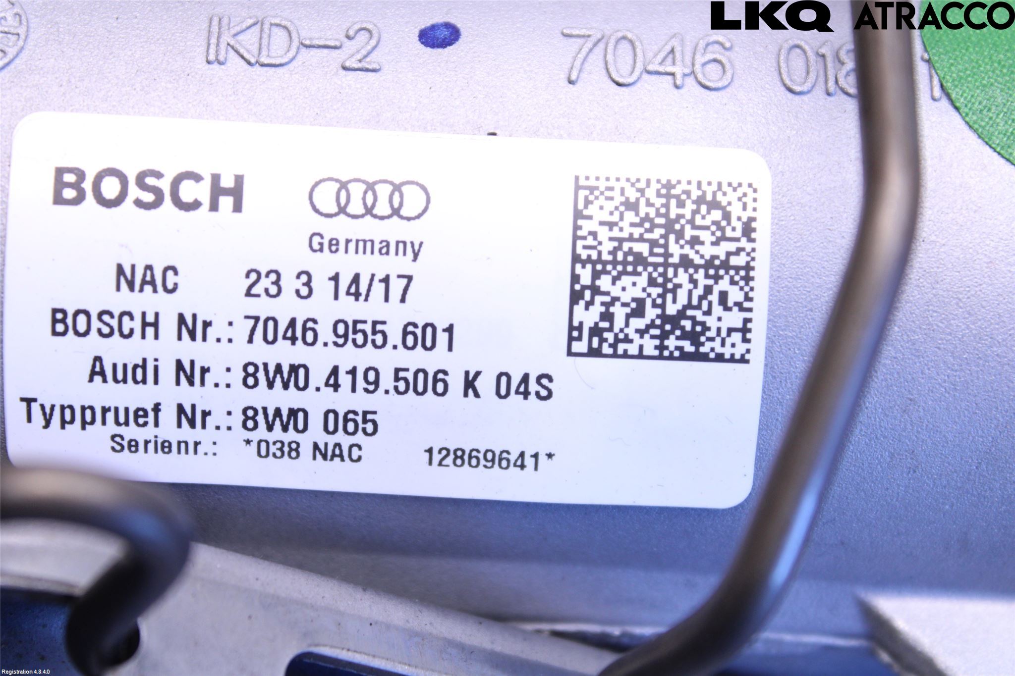 Audi A5 17- Rattaxelagg Justerbart