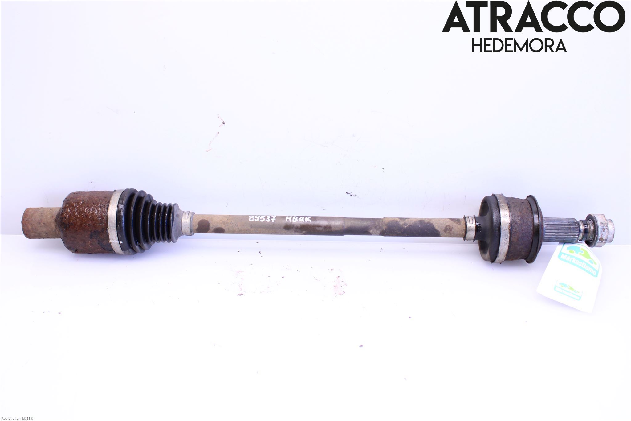 Fiat 500X 15- Drivaxel Bak Höger